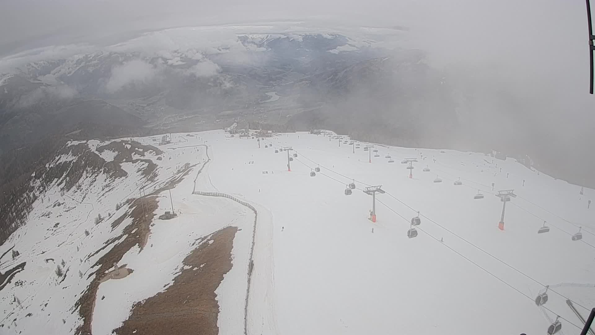 Kronplatz vrh | pogled na Valdaora – Olang