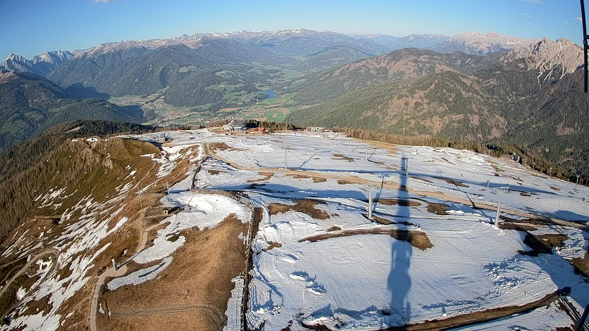 Sommet du Kronplatz | vue sur Valdaora – Olang