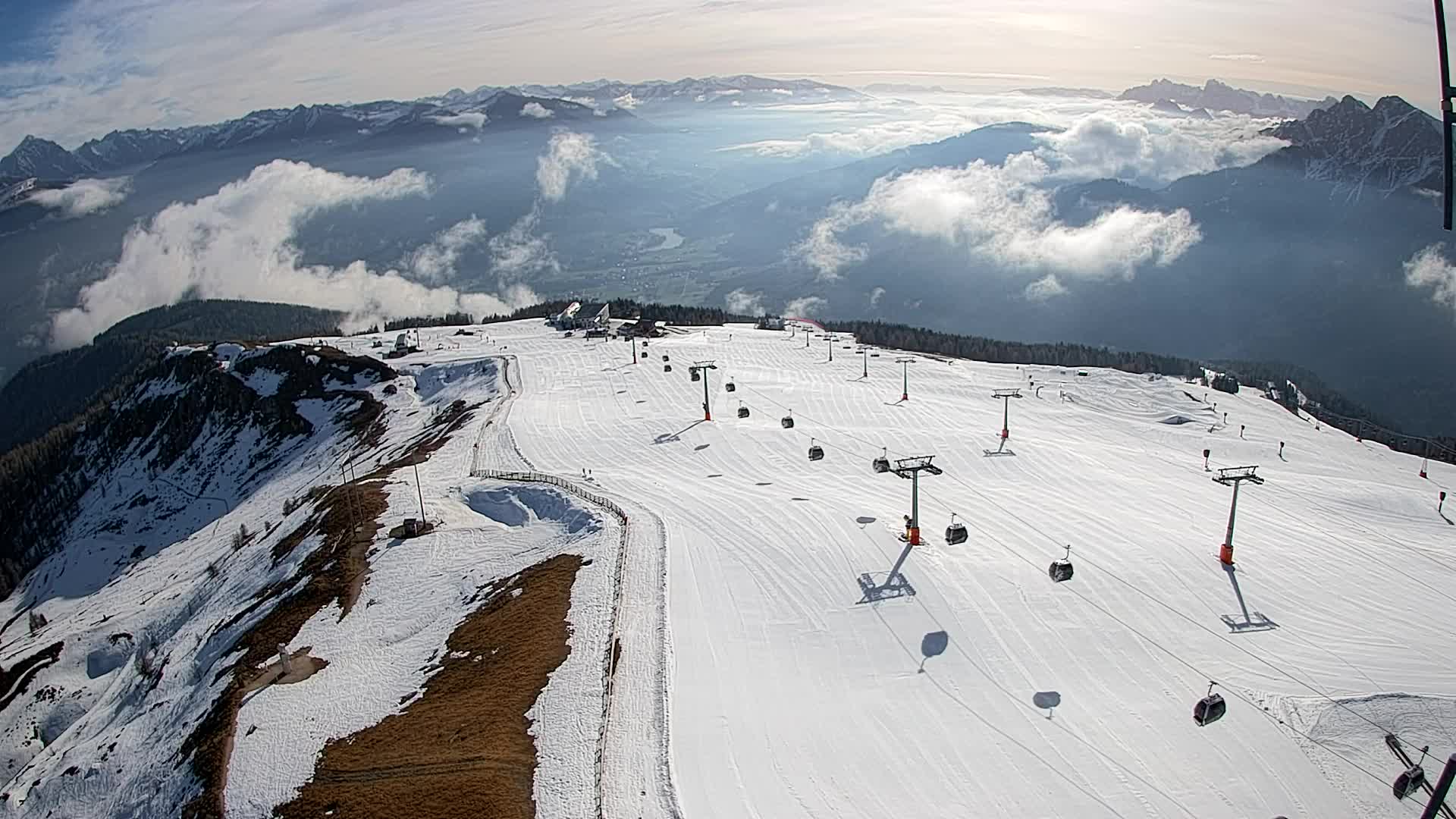 Kronplatz vrh | pogled na Valdaoro – Olang