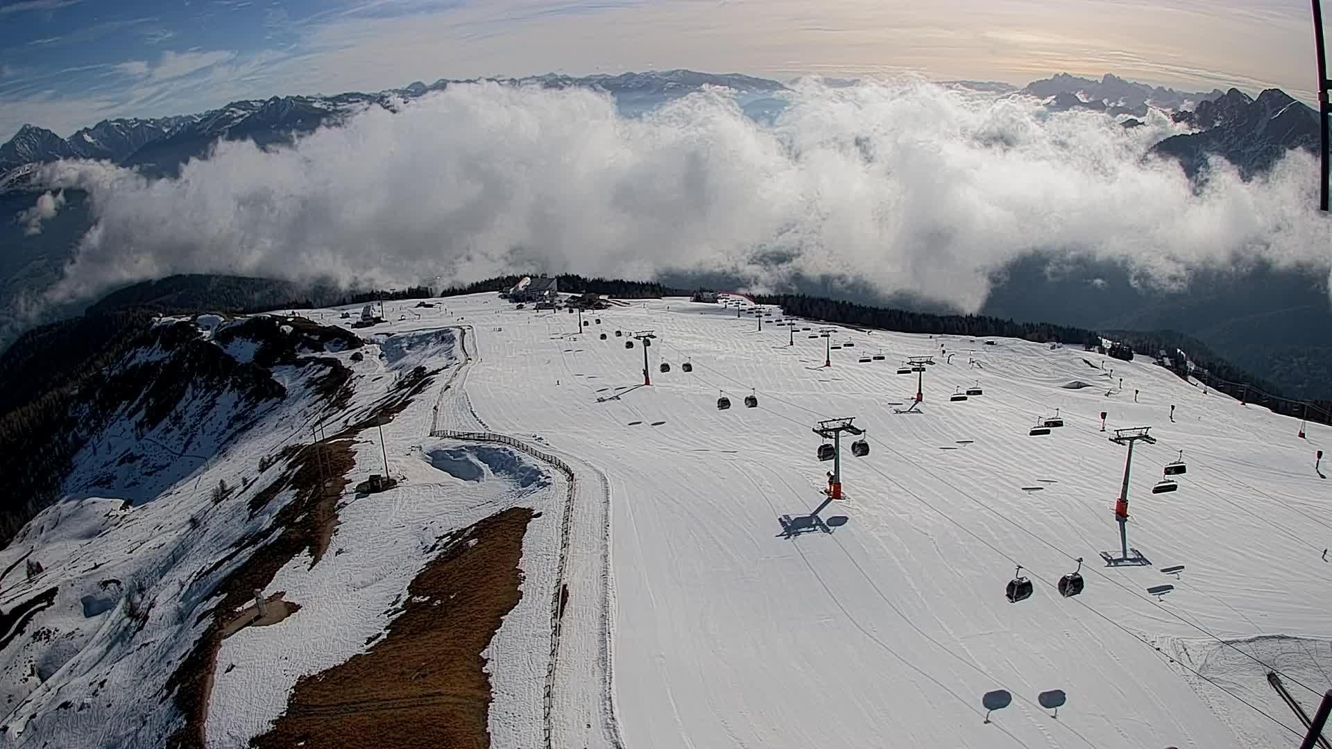 Kronplatz vrh | pogled na Valdaoro – Olang
