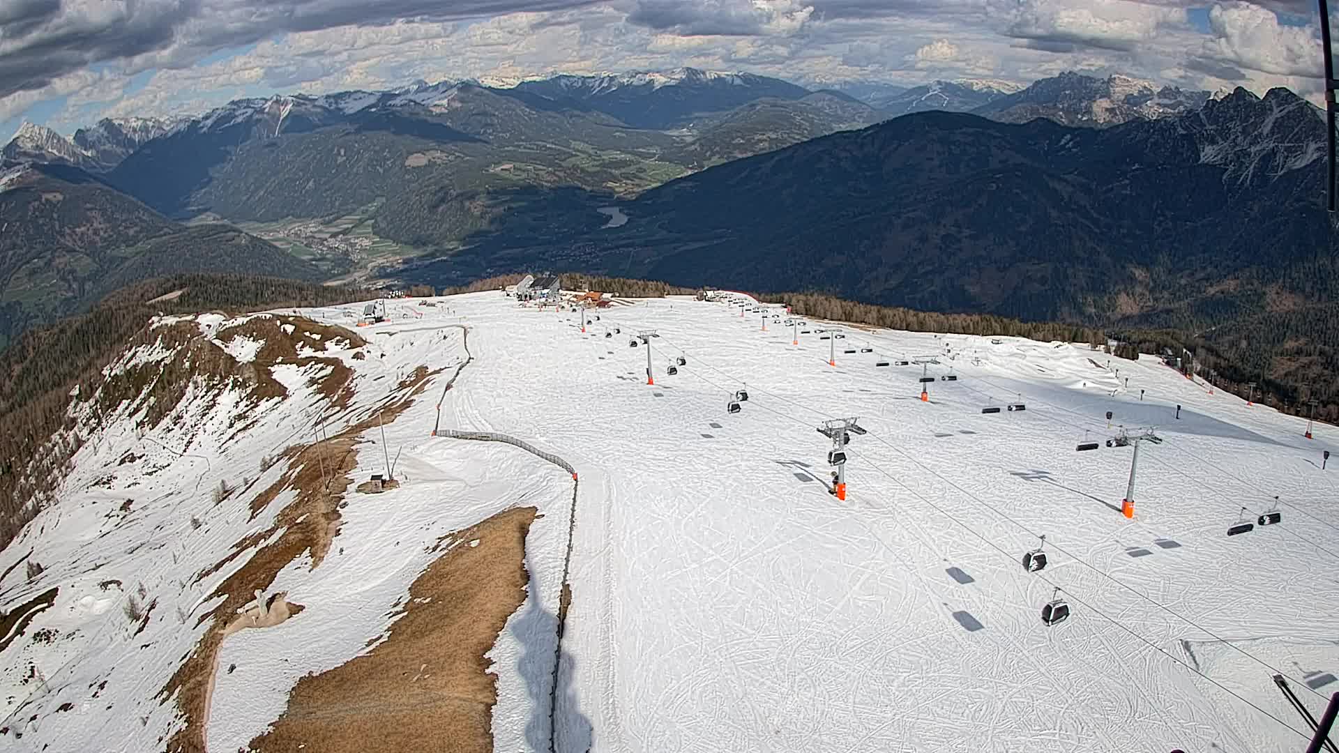 Kronplatz vrh | pogled na Valdaora – Olang
