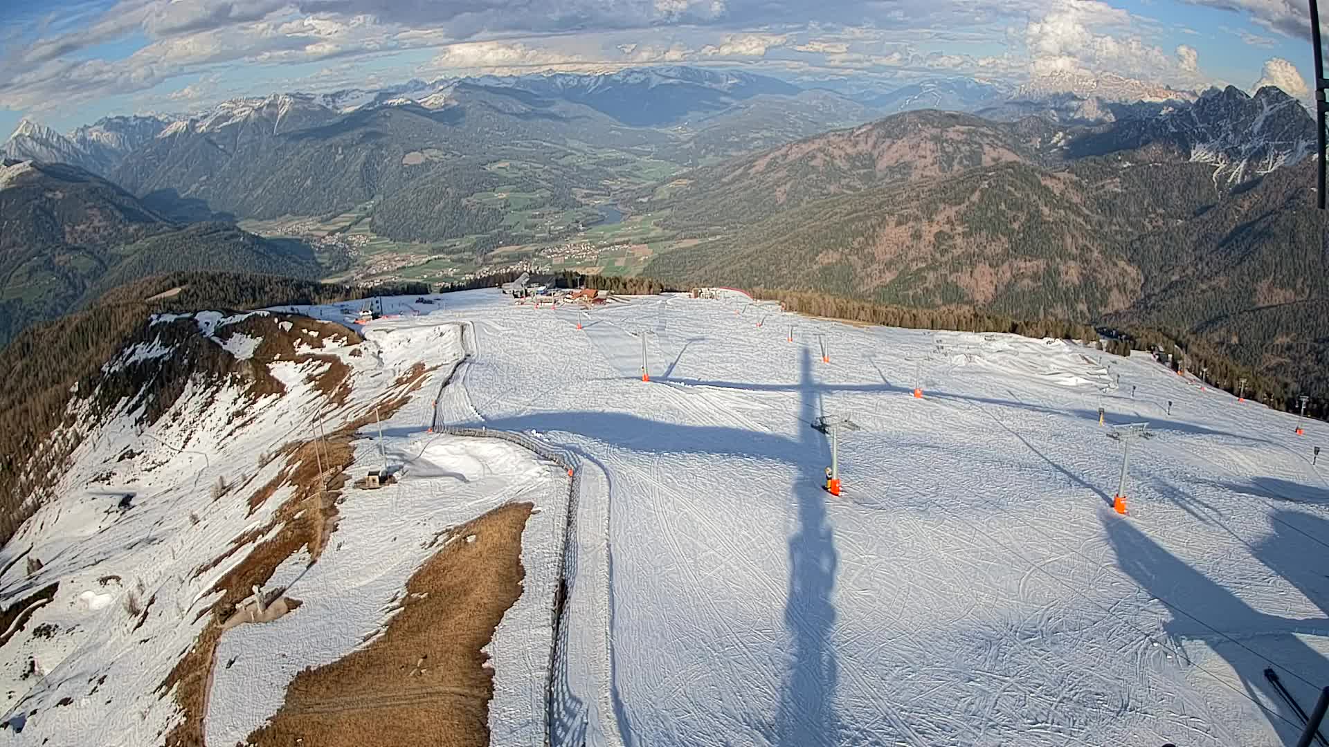 Kronplatz vrh | pogled na Valdaora – Olang