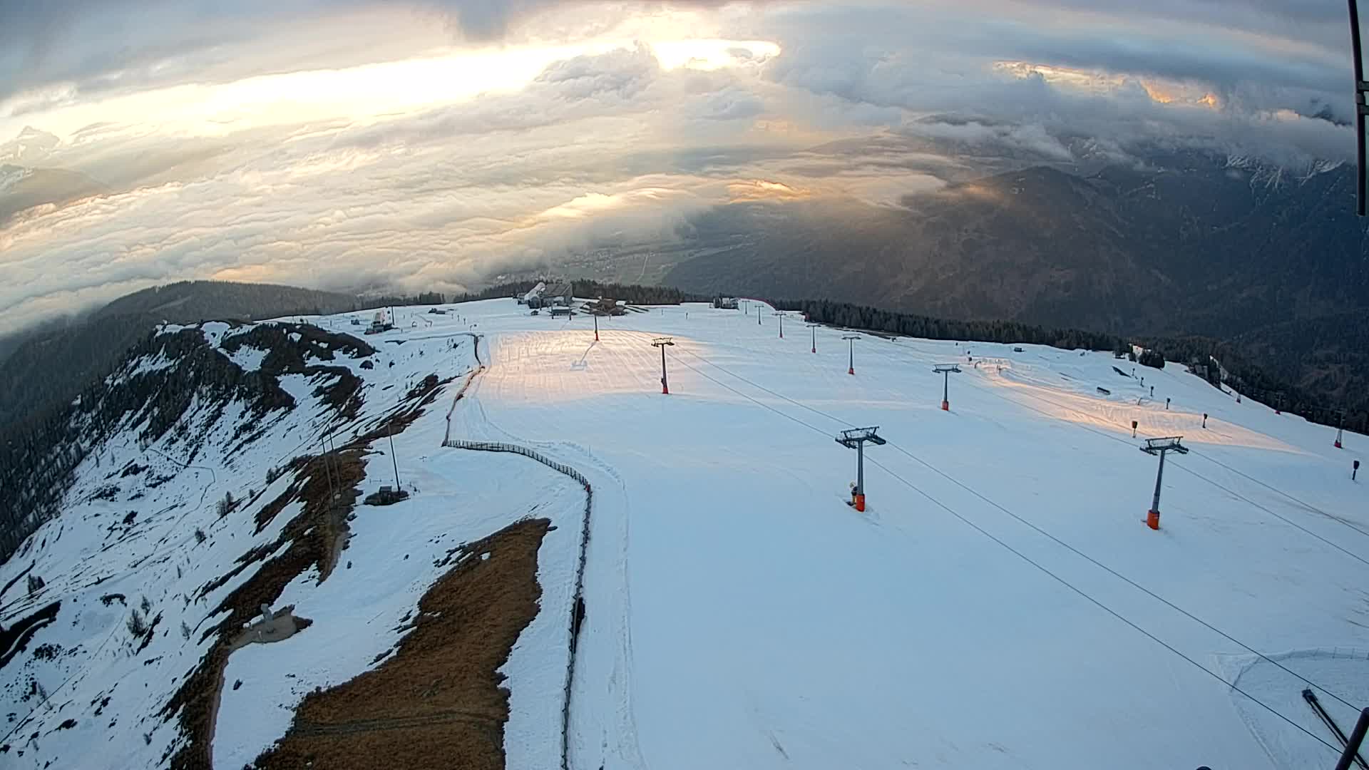 Sommet du Kronplatz | vue sur Valdaora – Olang