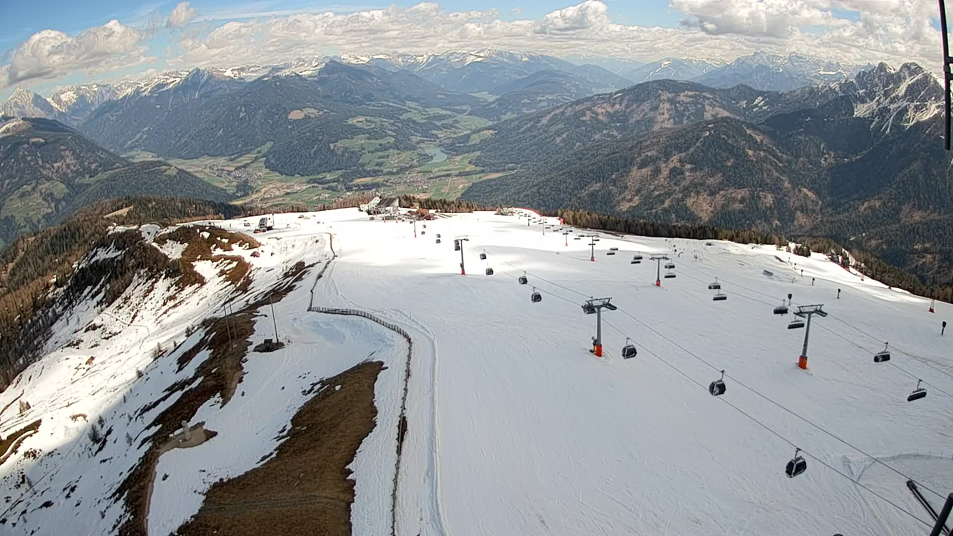 Sommet du Kronplatz | vue sur Valdaora – Olang