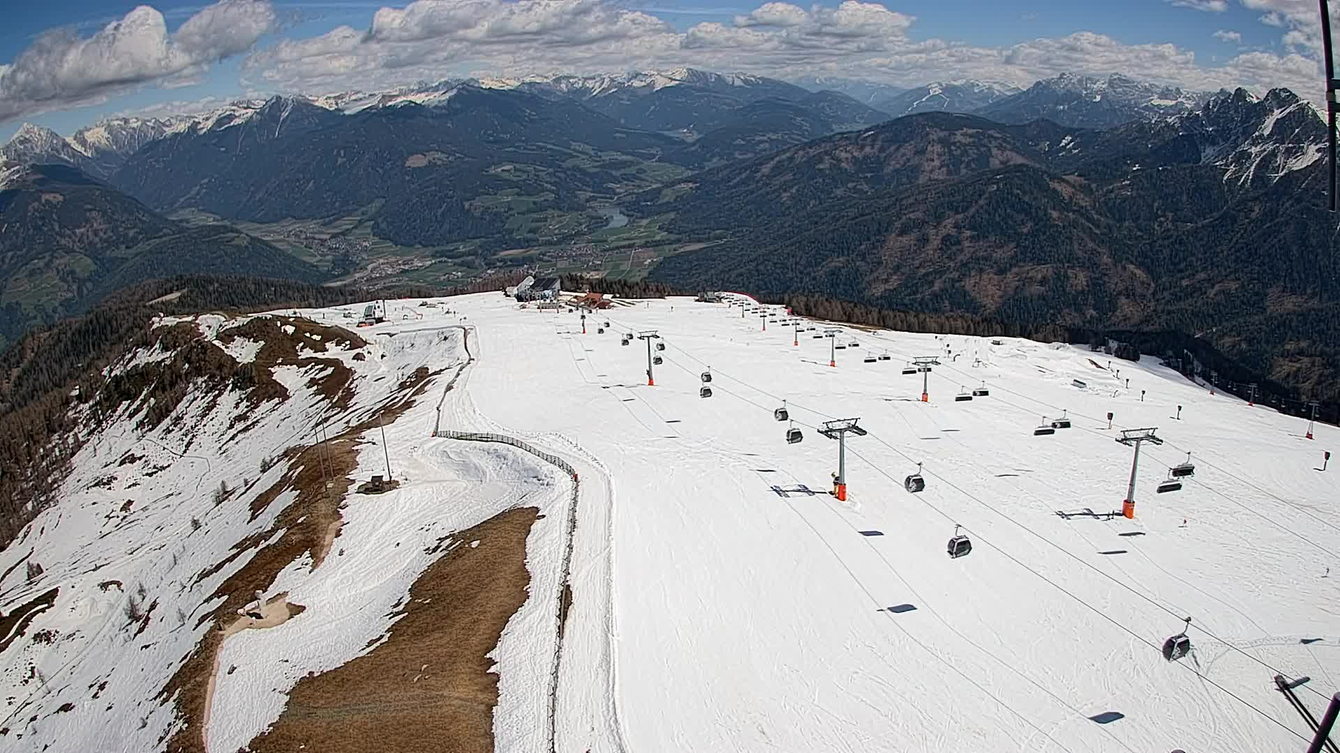 Sommet du Kronplatz | vue sur Valdaora – Olang