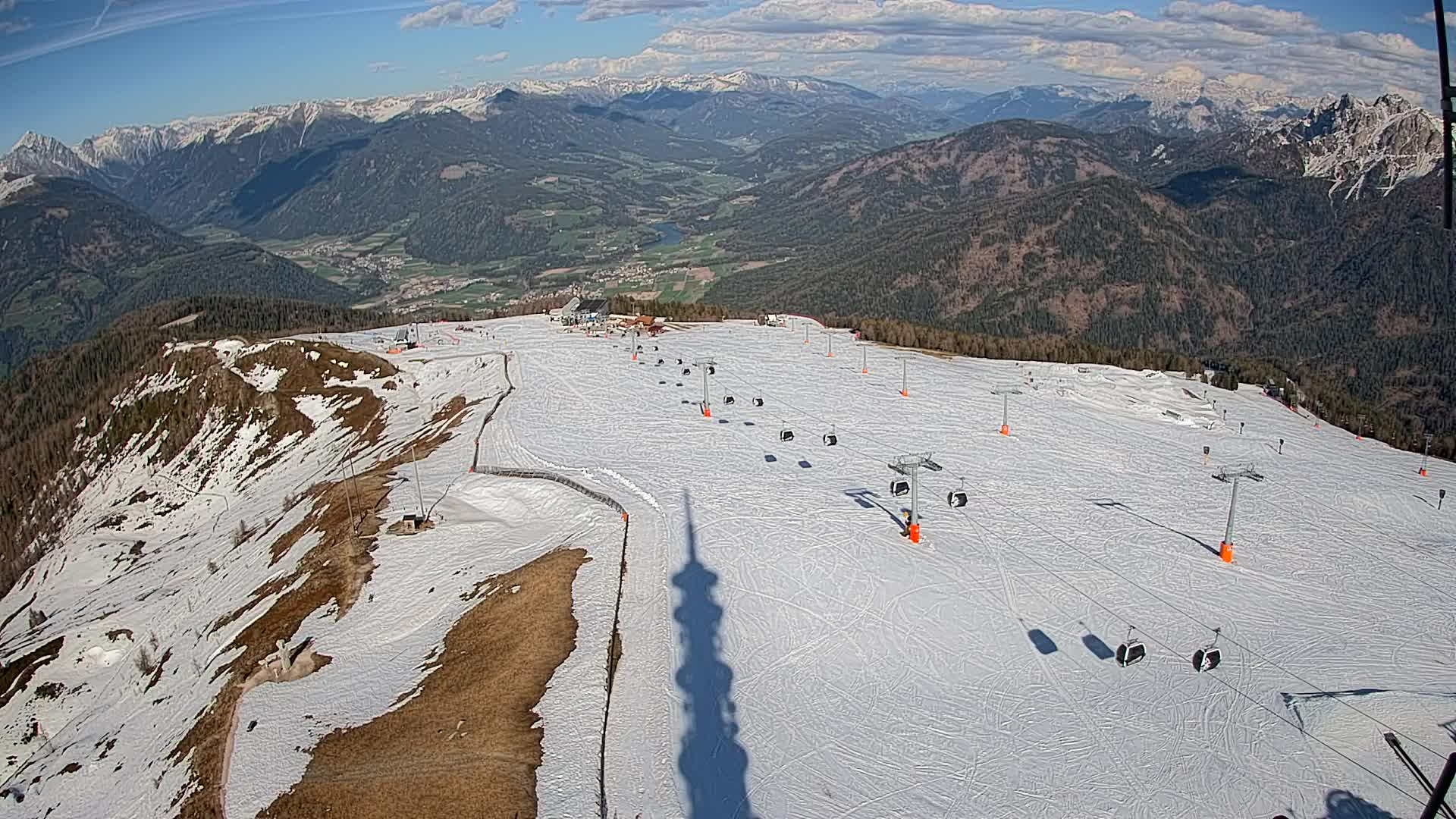 Sommet du Kronplatz | vue sur Valdaora – Olang