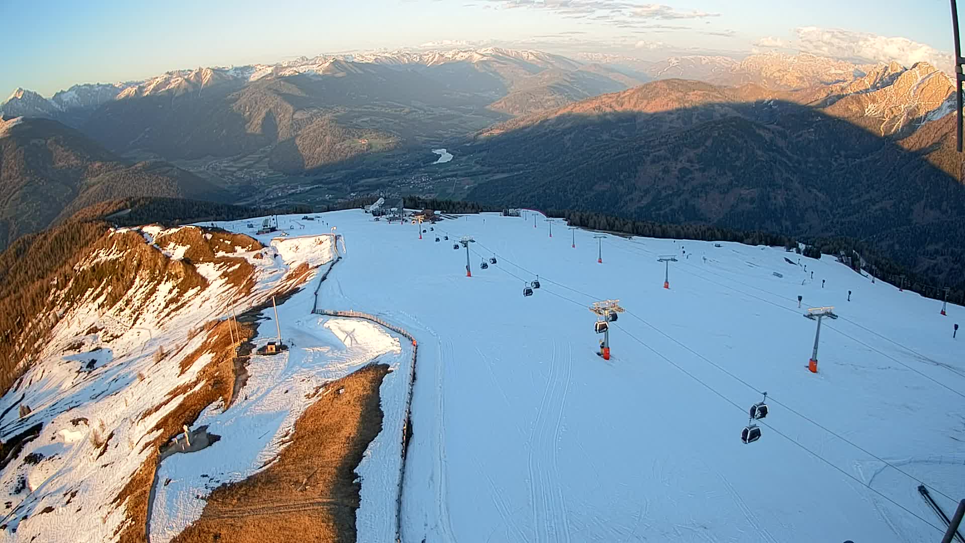 Sommet du Kronplatz | vue sur Valdaora – Olang