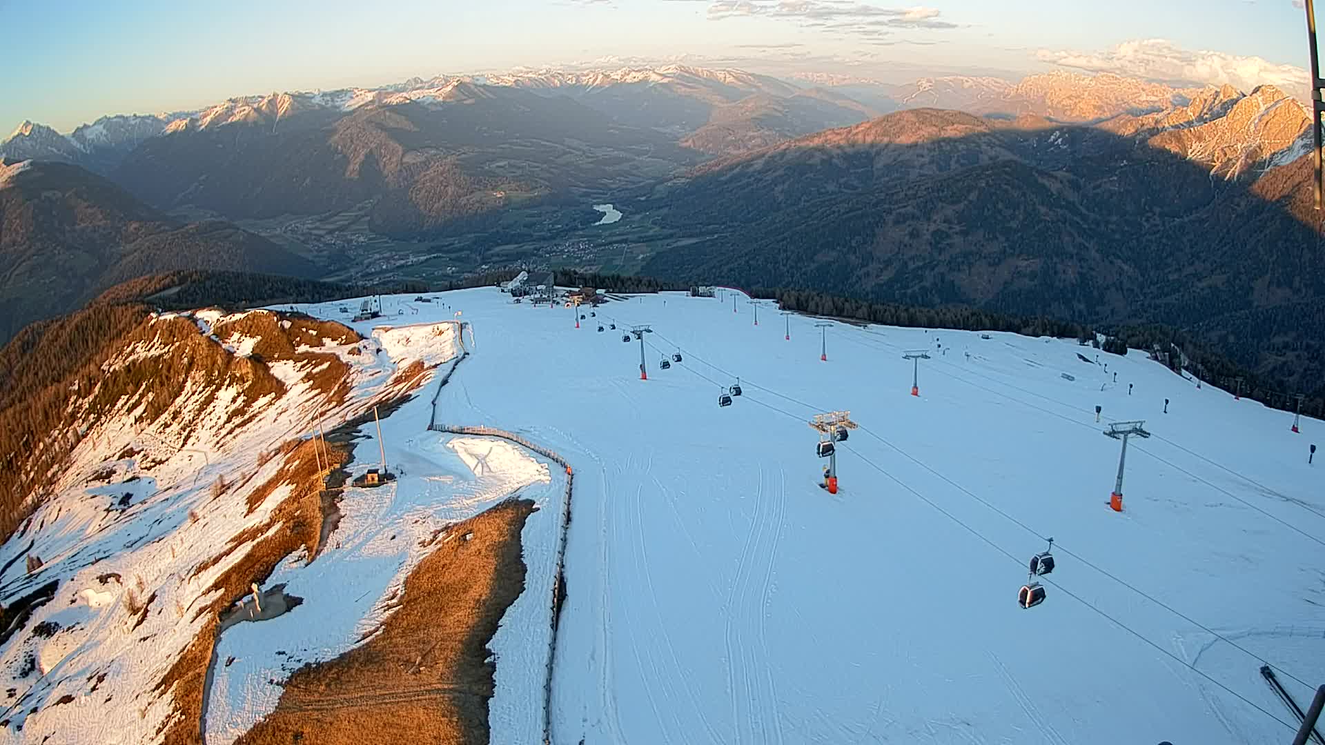 Kronplatz vrh | pogled na Valdaoro – Olang