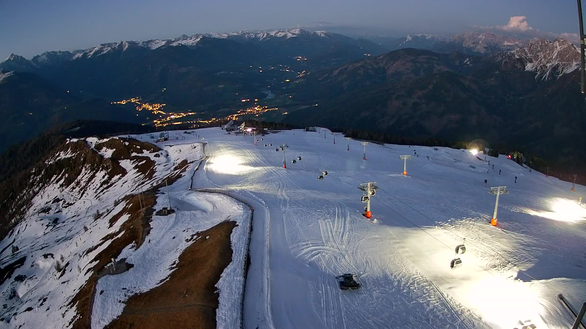 Kronplatz vrh | pogled na Valdaoro – Olang