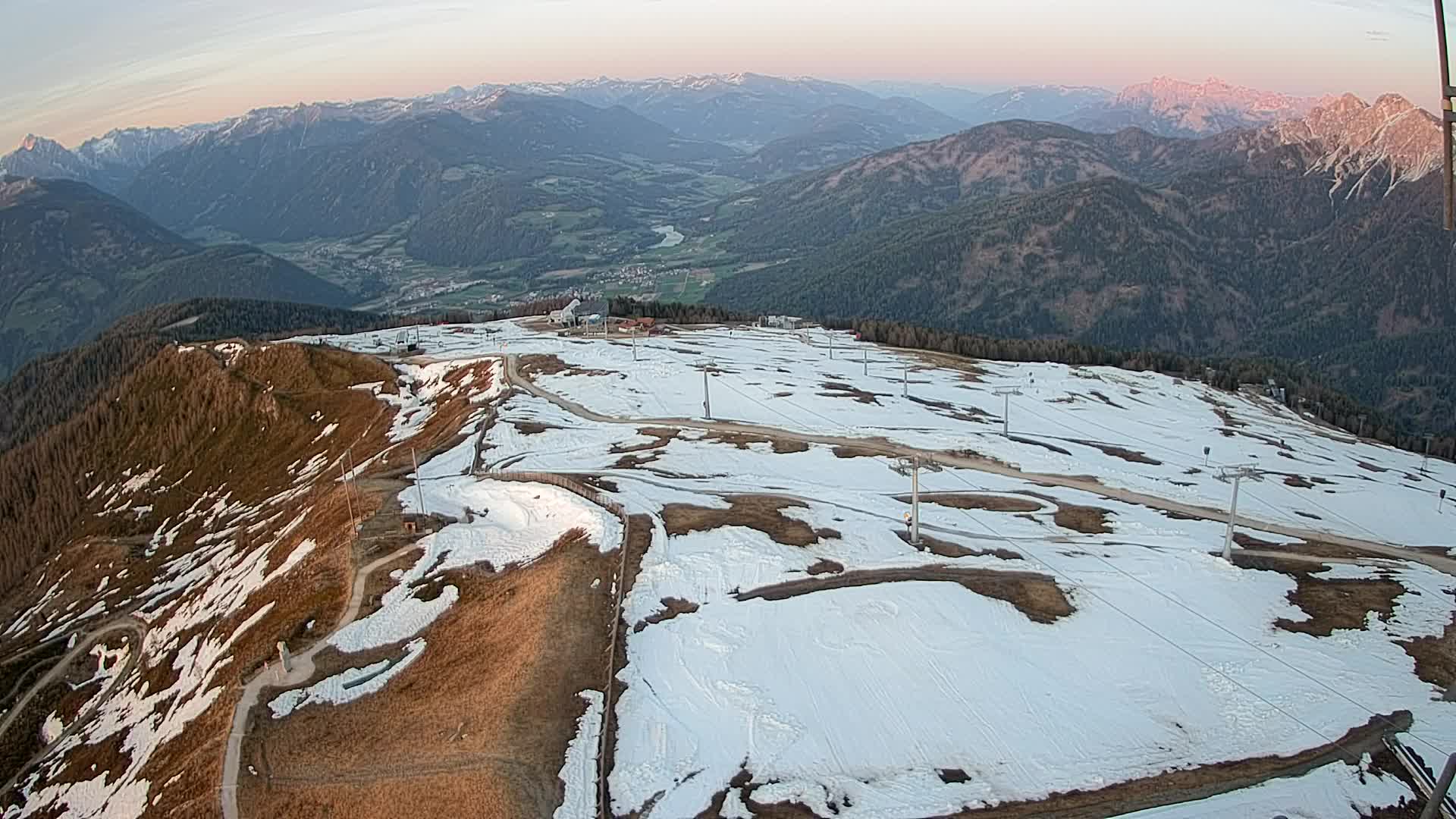 Sommet du Kronplatz | vue sur Valdaora – Olang