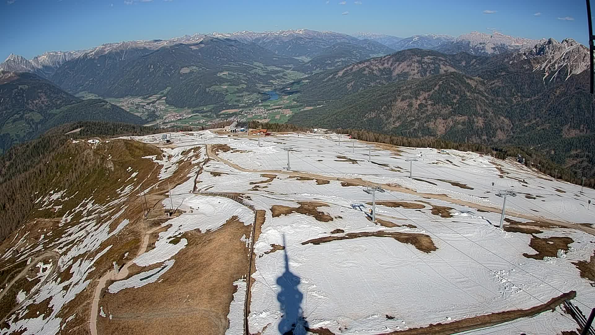 Sommet du Kronplatz | vue sur Valdaora – Olang