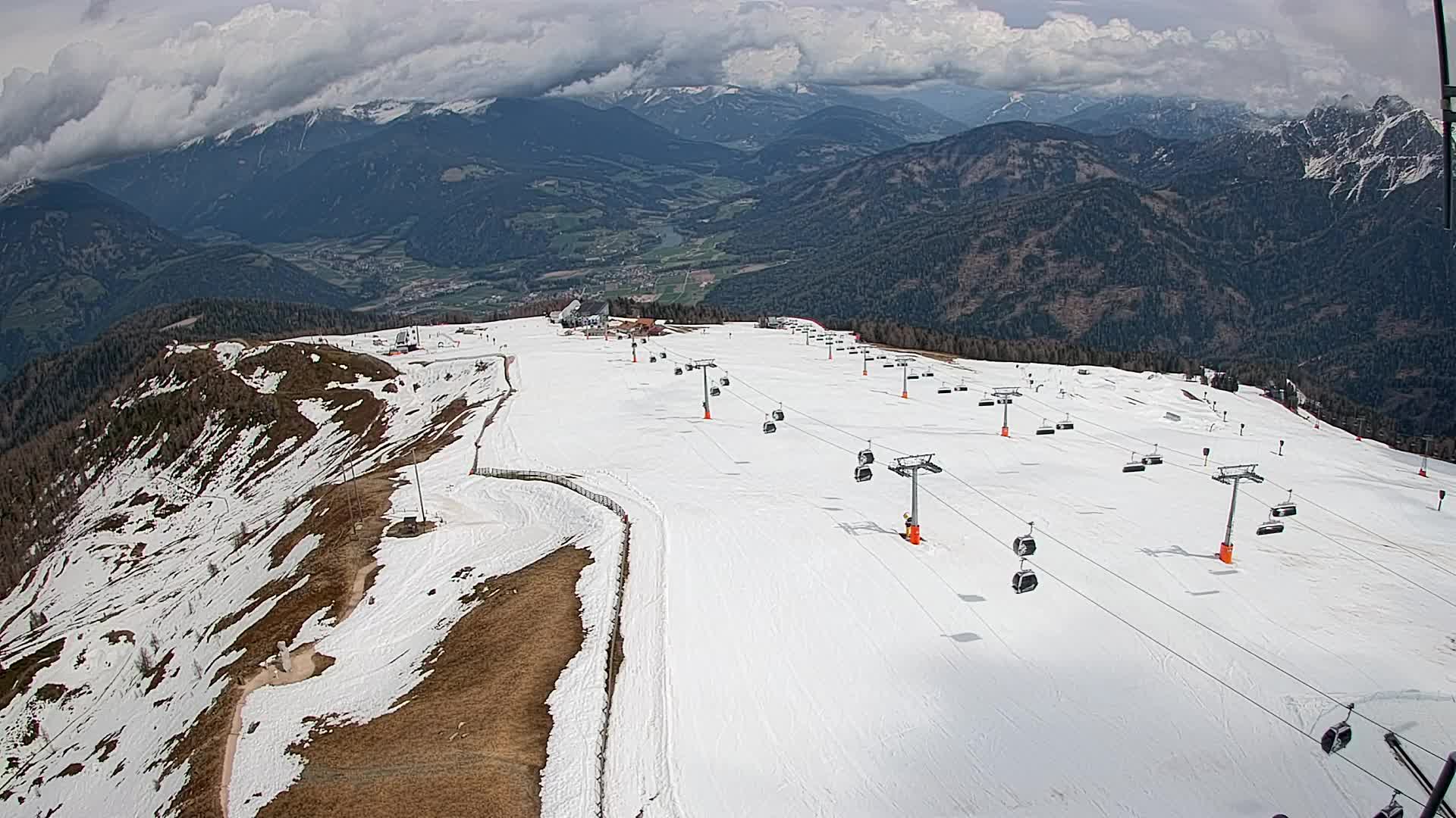 Sommet du Kronplatz | vue sur Valdaora – Olang