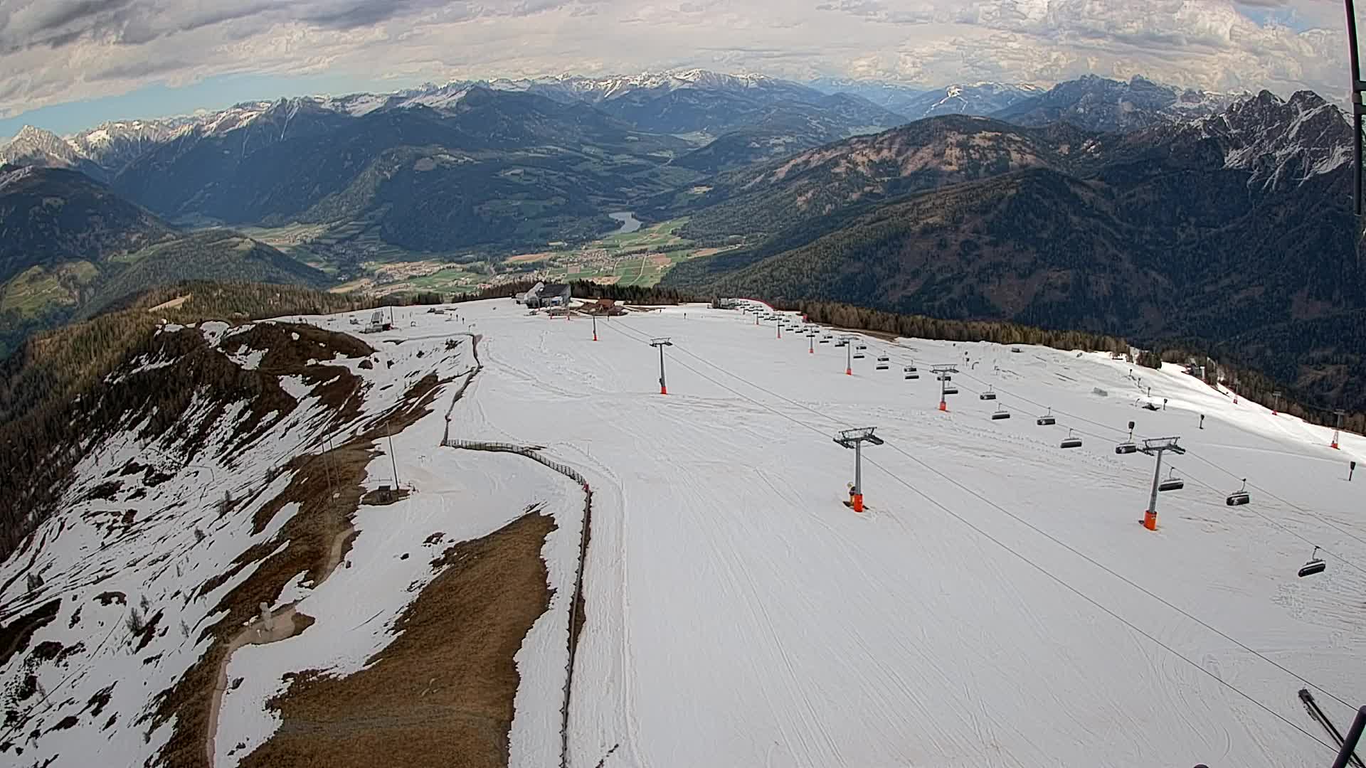 Sommet du Kronplatz | vue sur Valdaora – Olang