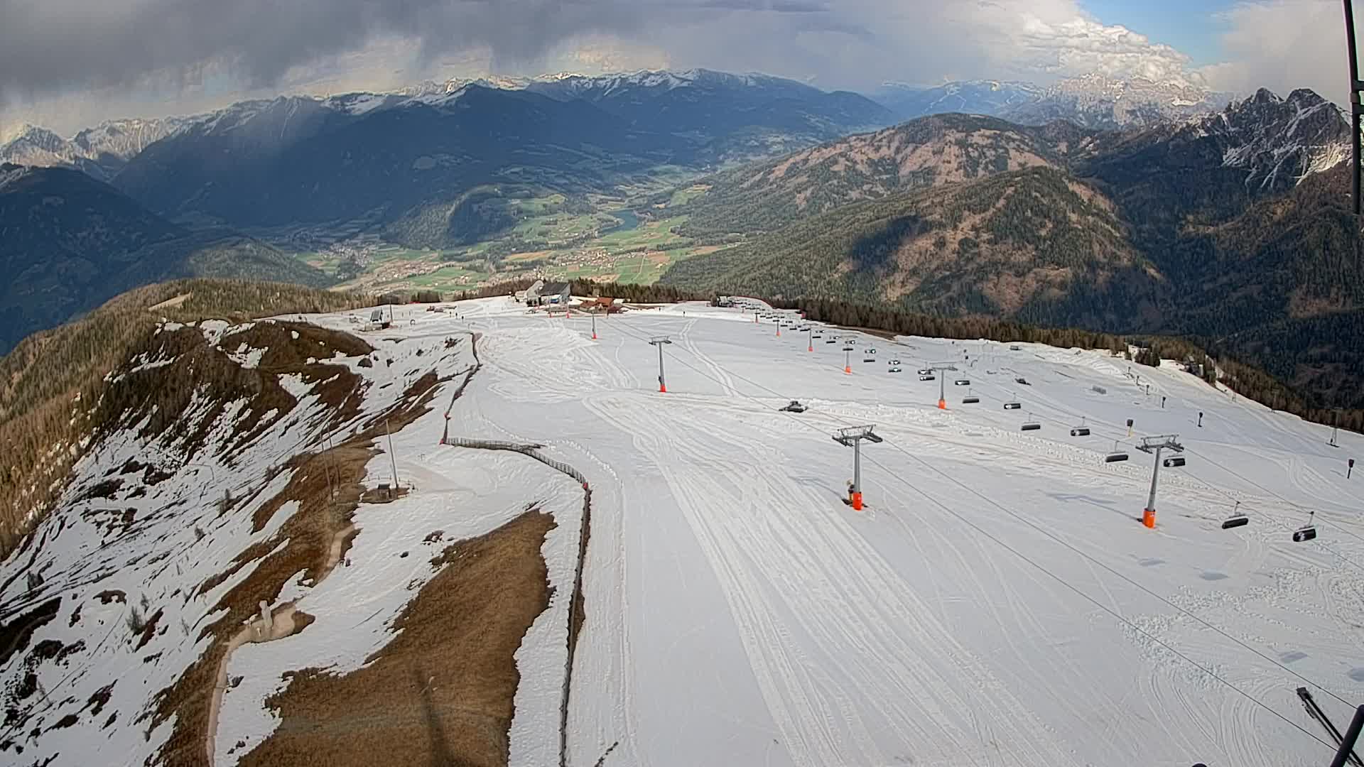 Kronplatz vrh | pogled na Valdaora – Olang