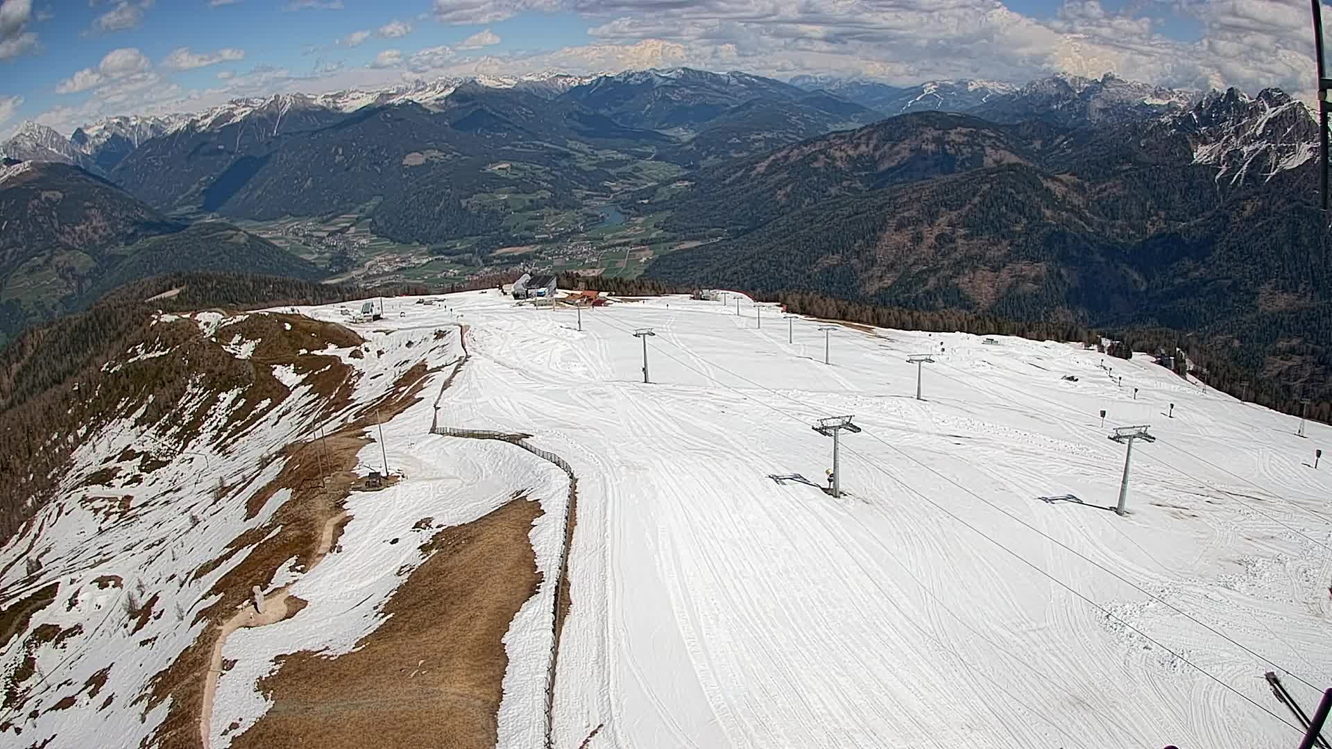 Sommet du Kronplatz | vue sur Valdaora – Olang