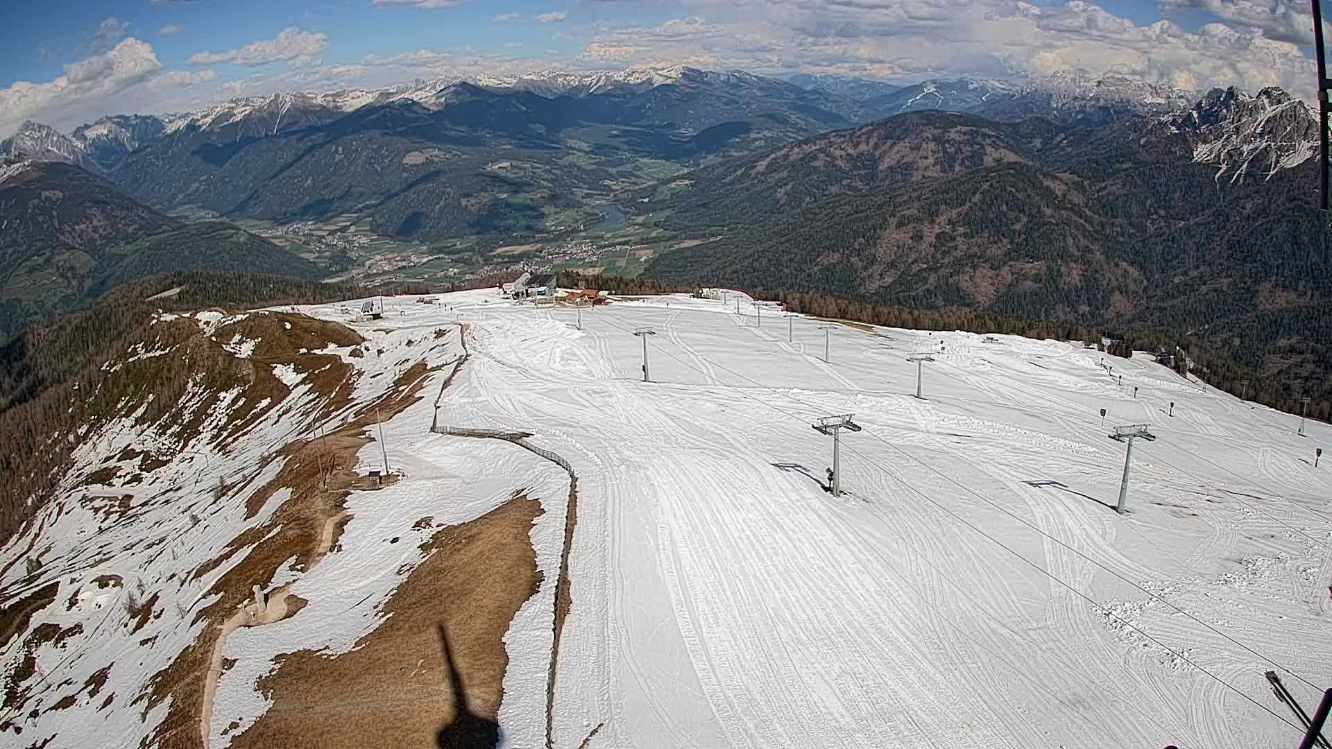 Sommet du Kronplatz | vue sur Valdaora – Olang