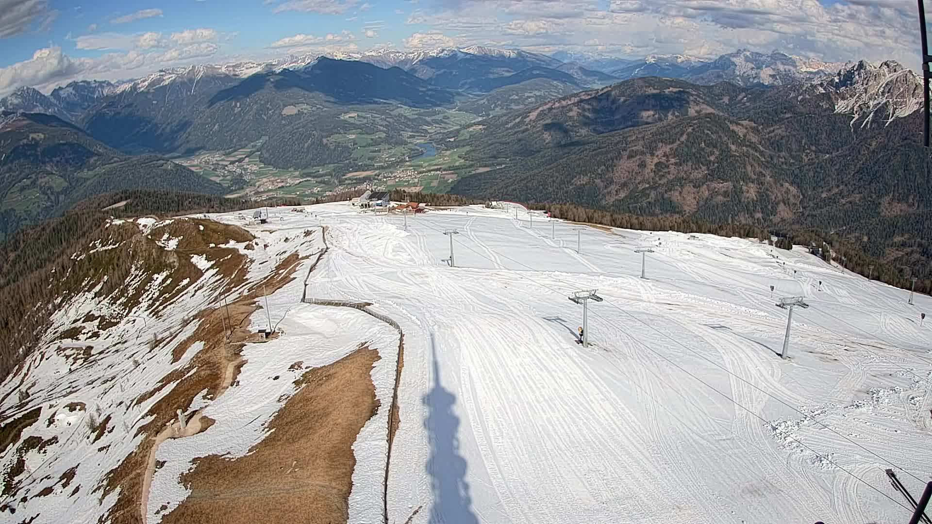 Kronplatz vrh | pogled na Valdaora – Olang