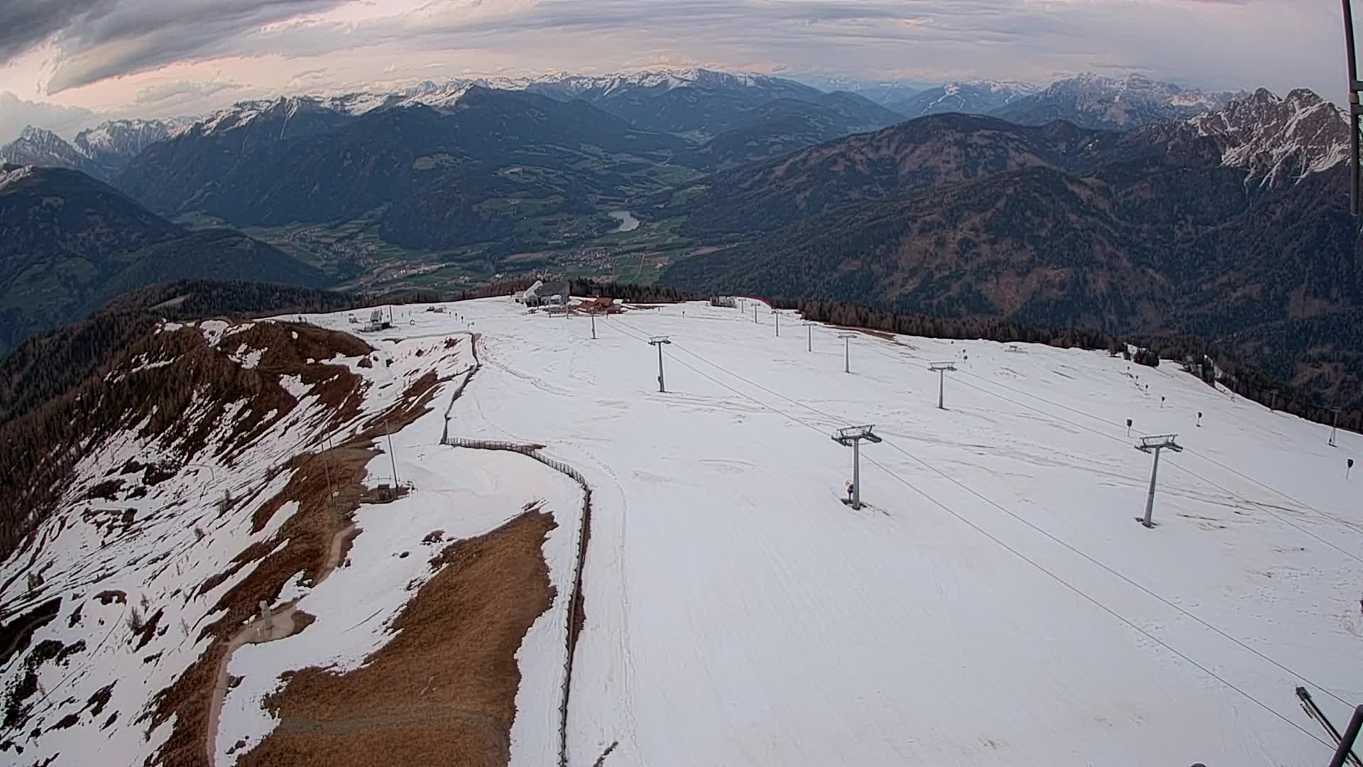 Kronplatz vrh | pogled na Valdaora – Olang