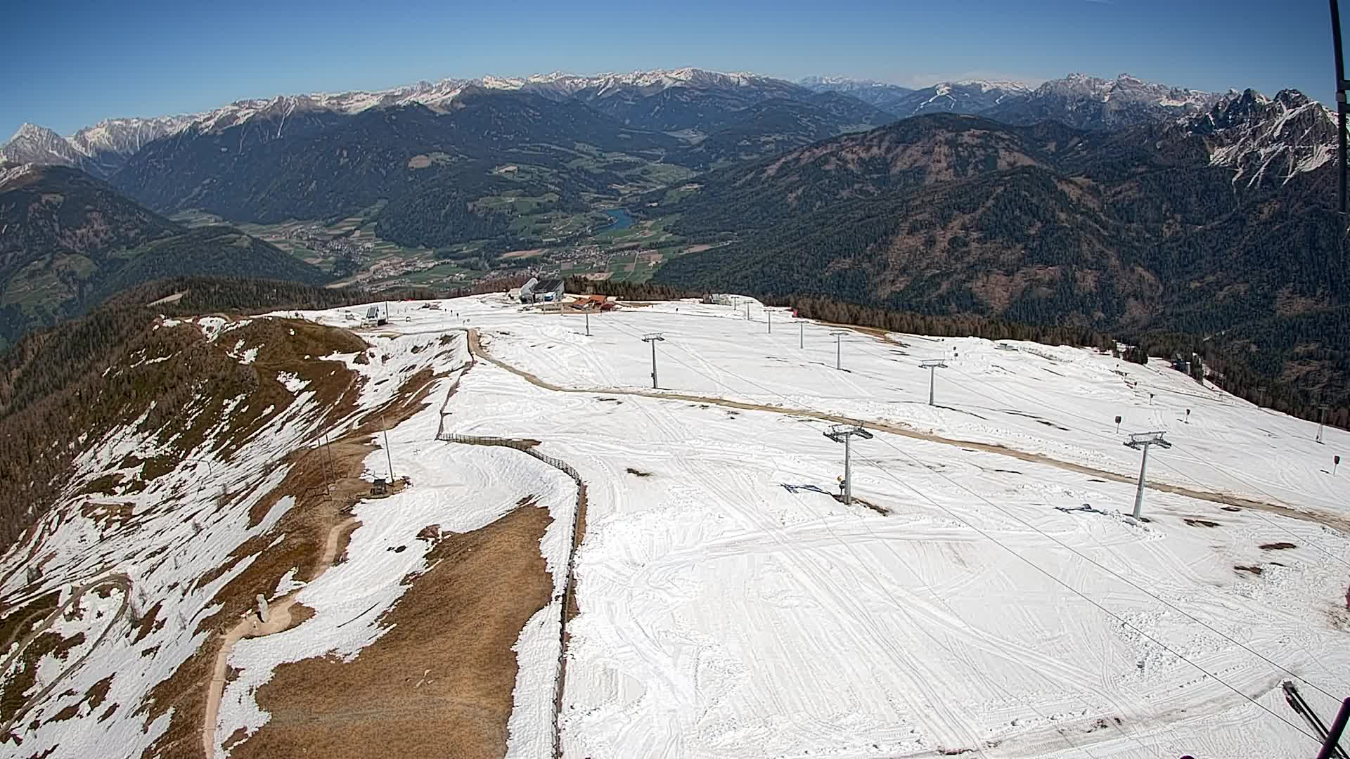 Sommet du Kronplatz | vue sur Valdaora – Olang