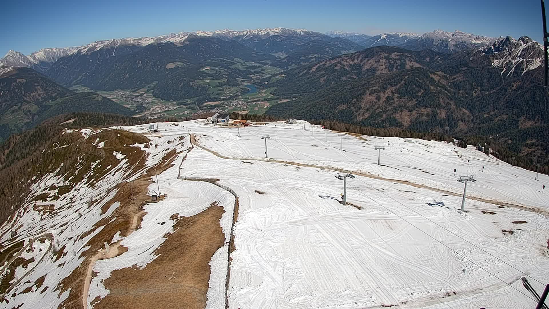 Sommet du Kronplatz | vue sur Valdaora – Olang