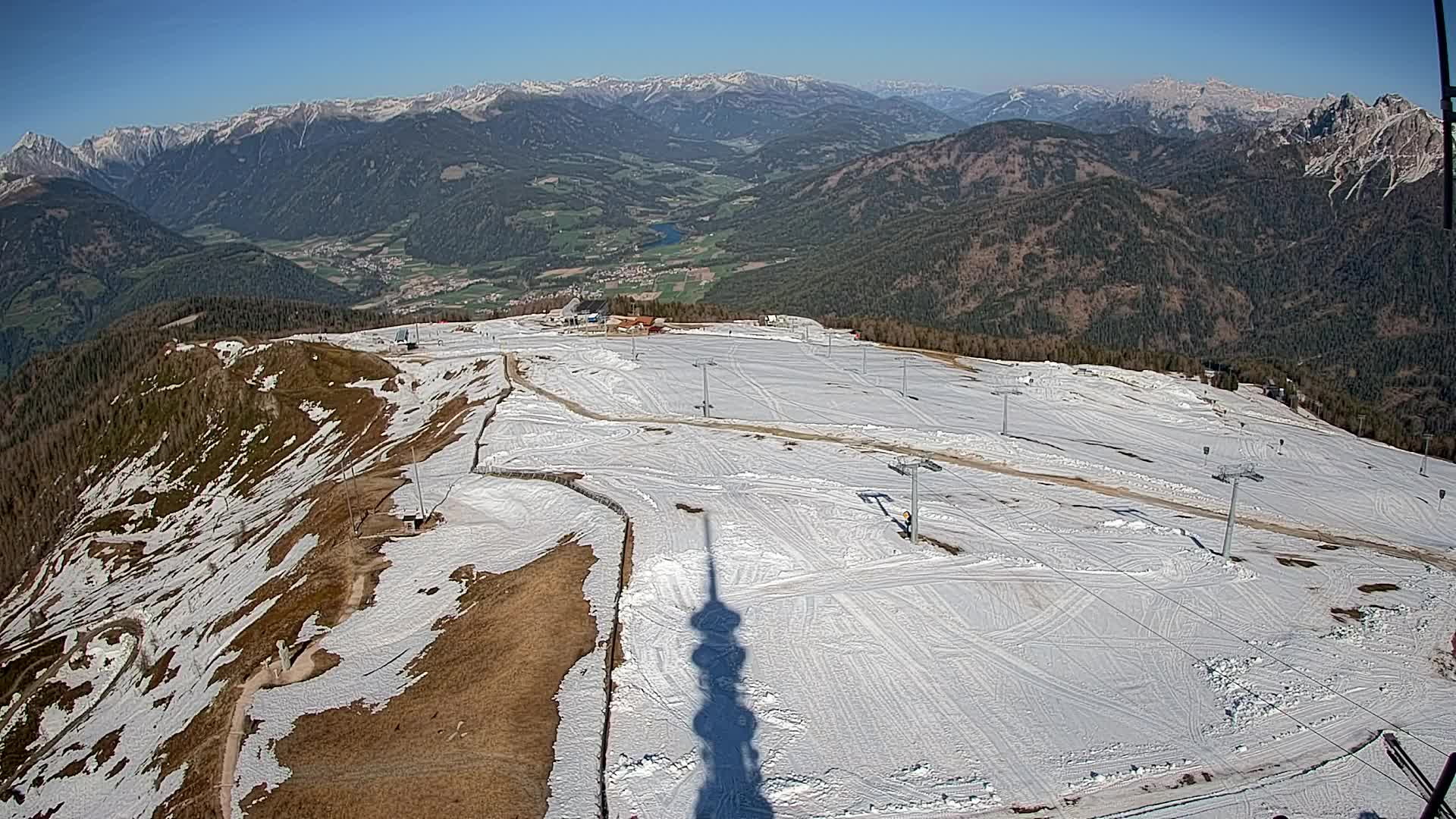 Sommet du Kronplatz | vue sur Valdaora – Olang