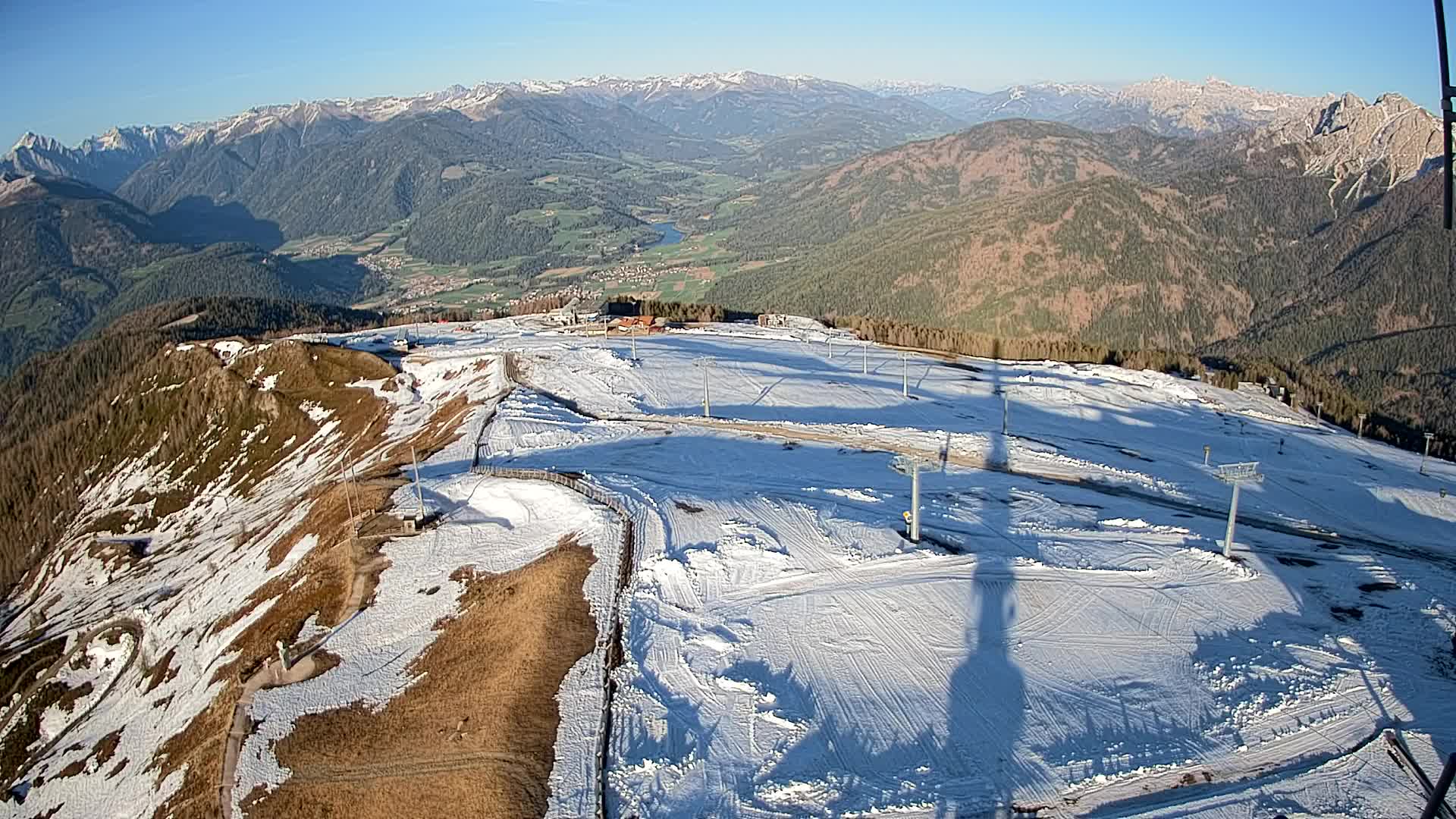 Sommet du Kronplatz | vue sur Valdaora – Olang
