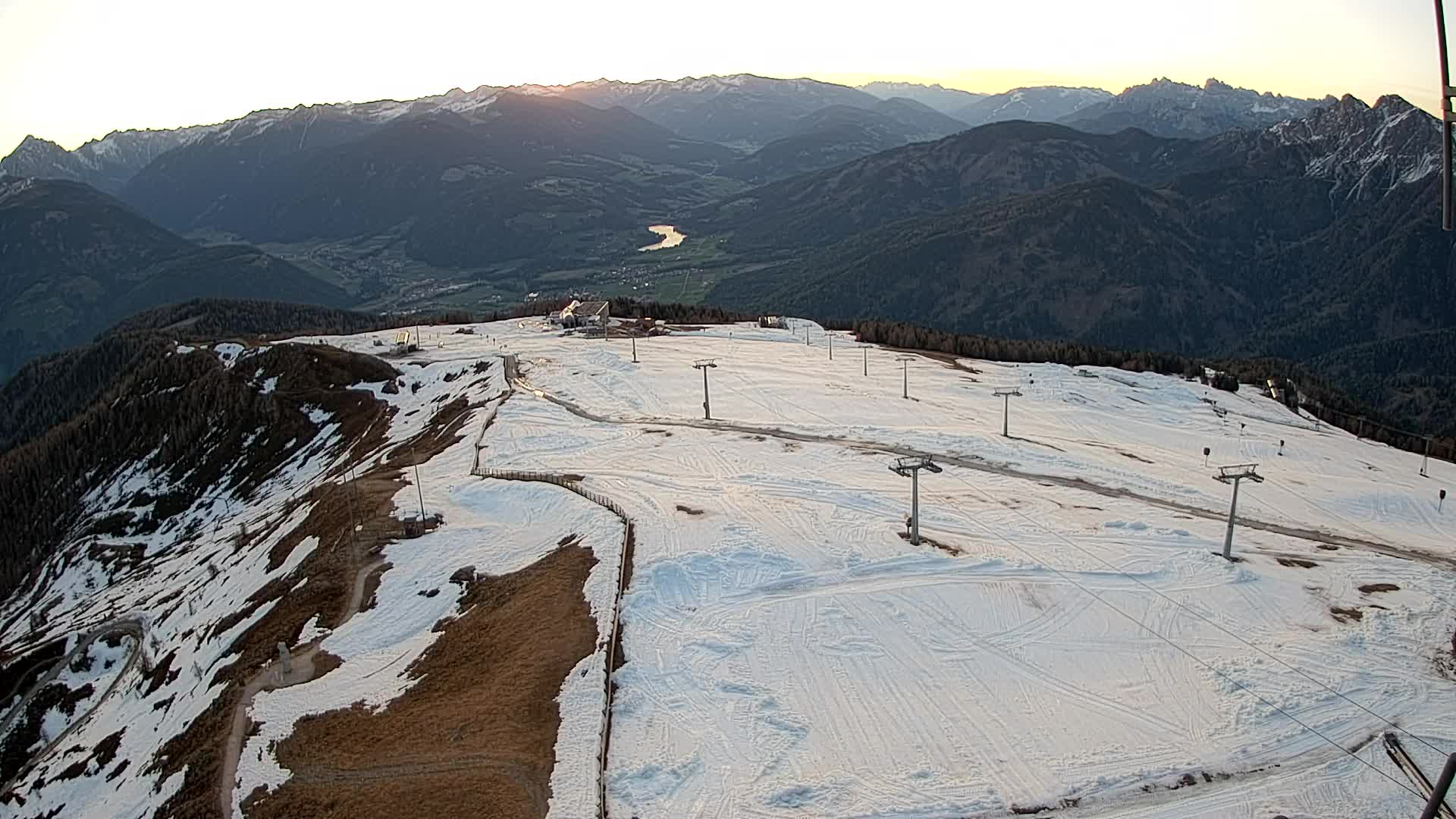Sommet du Kronplatz | vue sur Valdaora – Olang