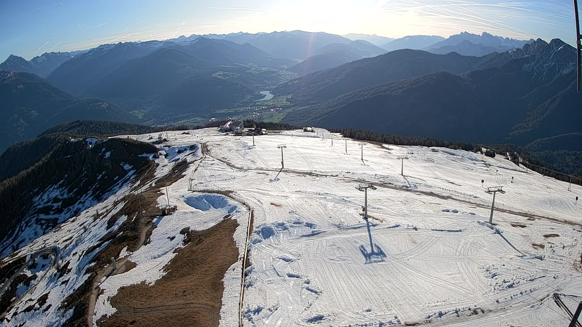 Kronplatz vrh | pogled na Valdaora – Olang