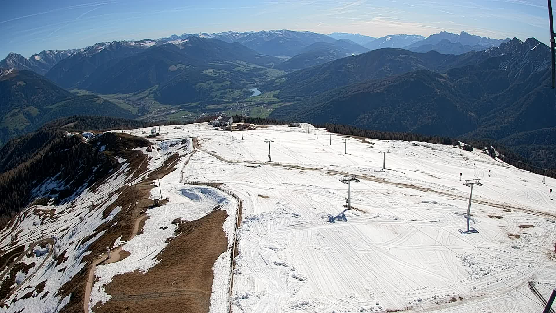 Sommet du Kronplatz | vue sur Valdaora – Olang