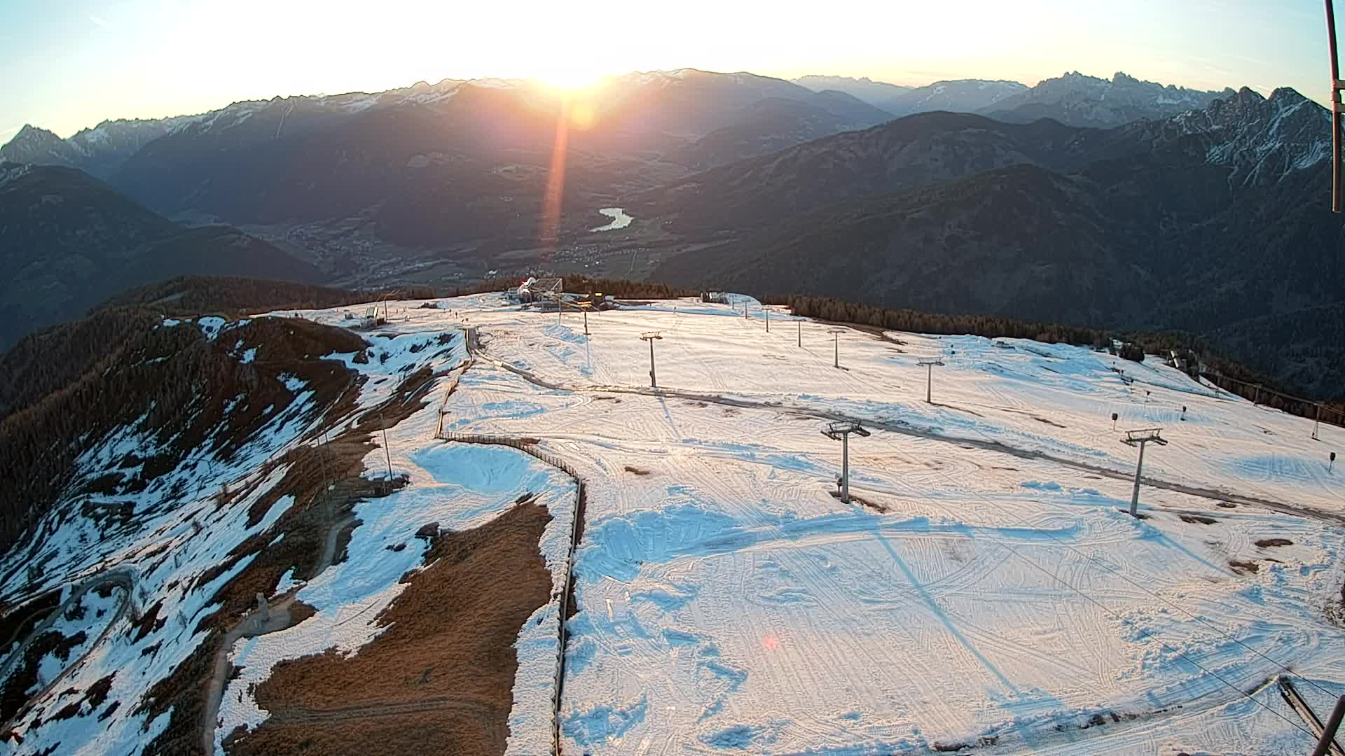 Sommet du Kronplatz | vue sur Valdaora – Olang