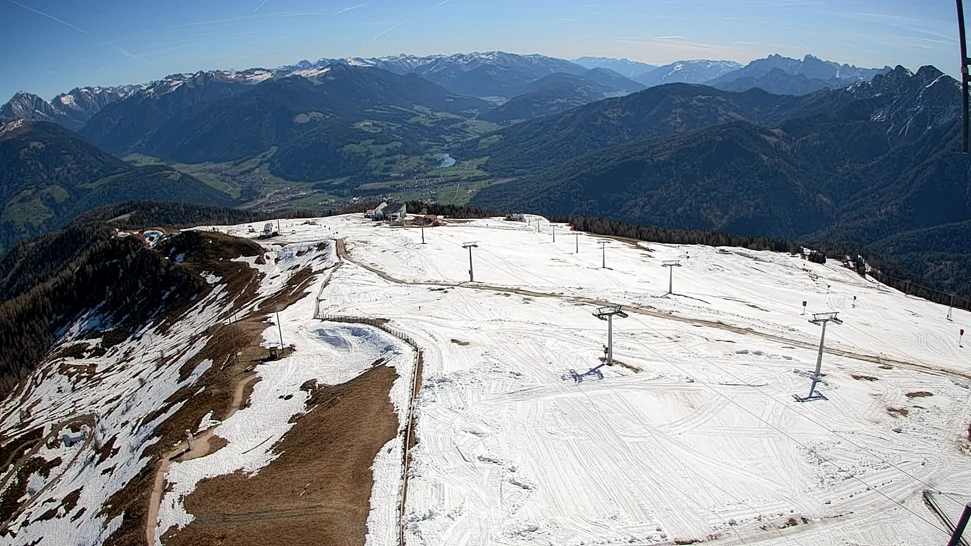 Kronplatz vrh | pogled na Valdaora – Olang