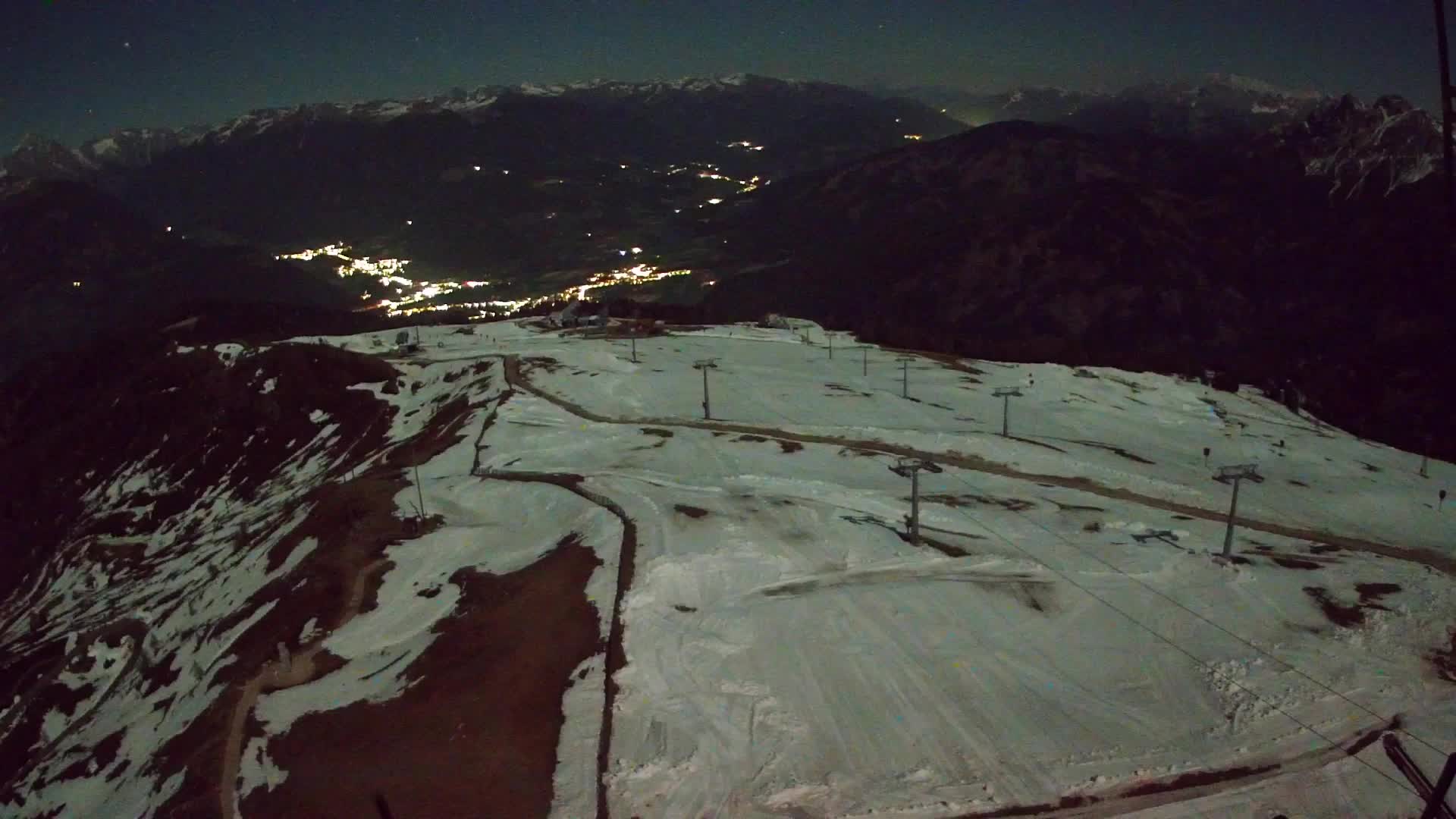Kronplatz-Gipfel | Blick nach Olang – Valdaora