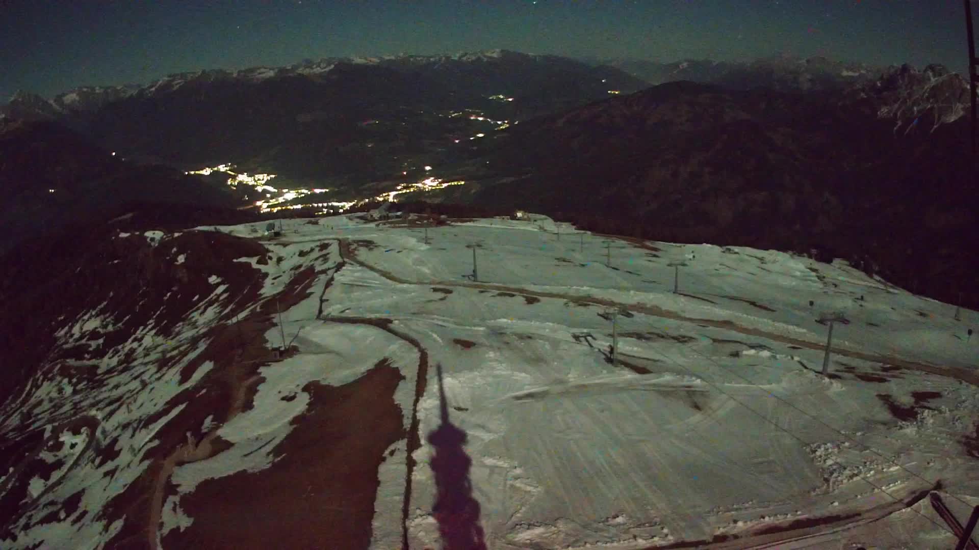 Kronplatz-Gipfel | Blick nach Olang – Valdaora