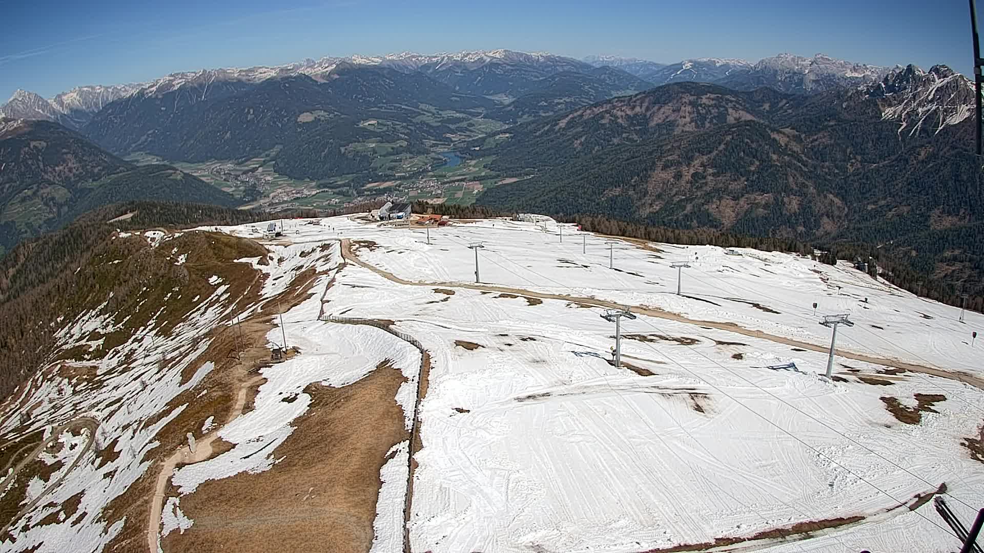 Sommet du Kronplatz | vue sur Valdaora – Olang