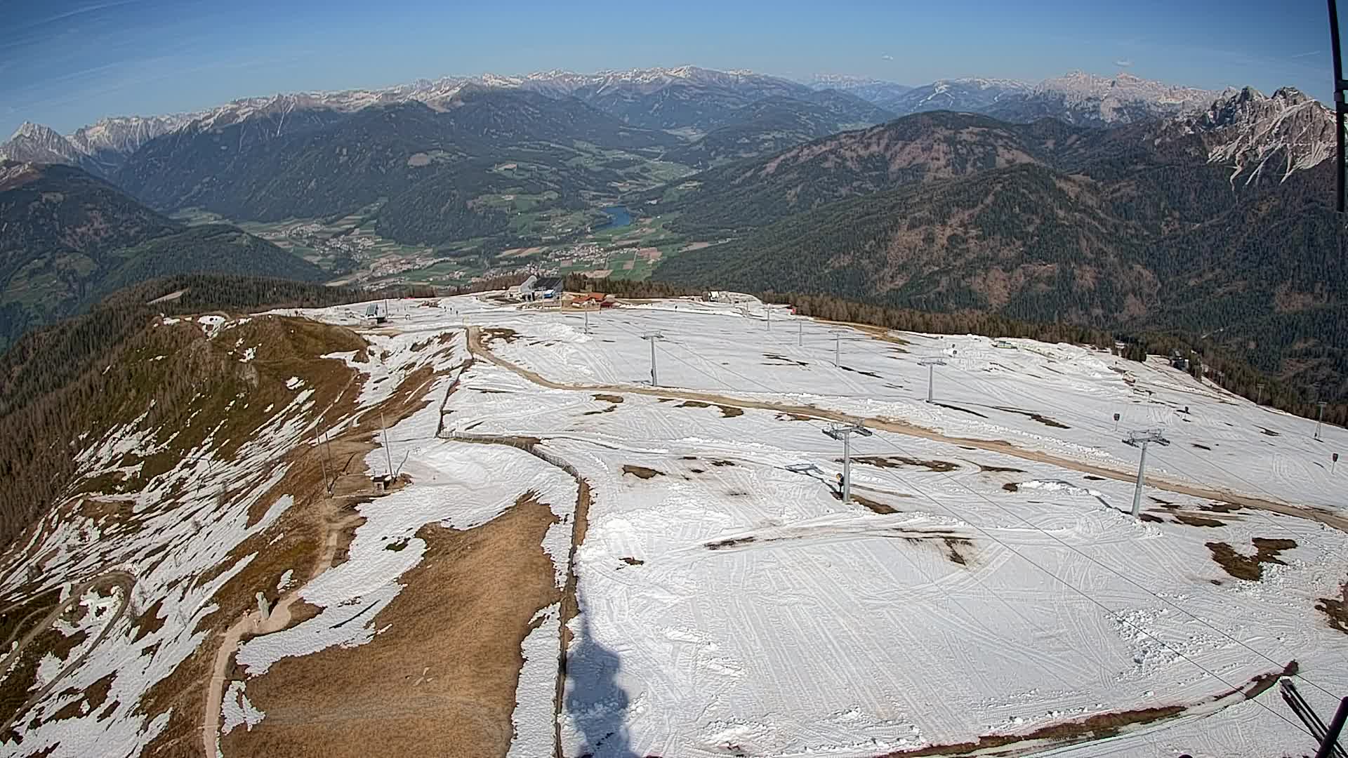 Sommet du Kronplatz | vue sur Valdaora – Olang