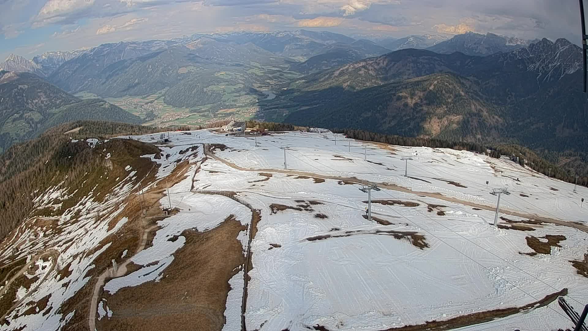 Sommet du Kronplatz | vue sur Valdaora – Olang