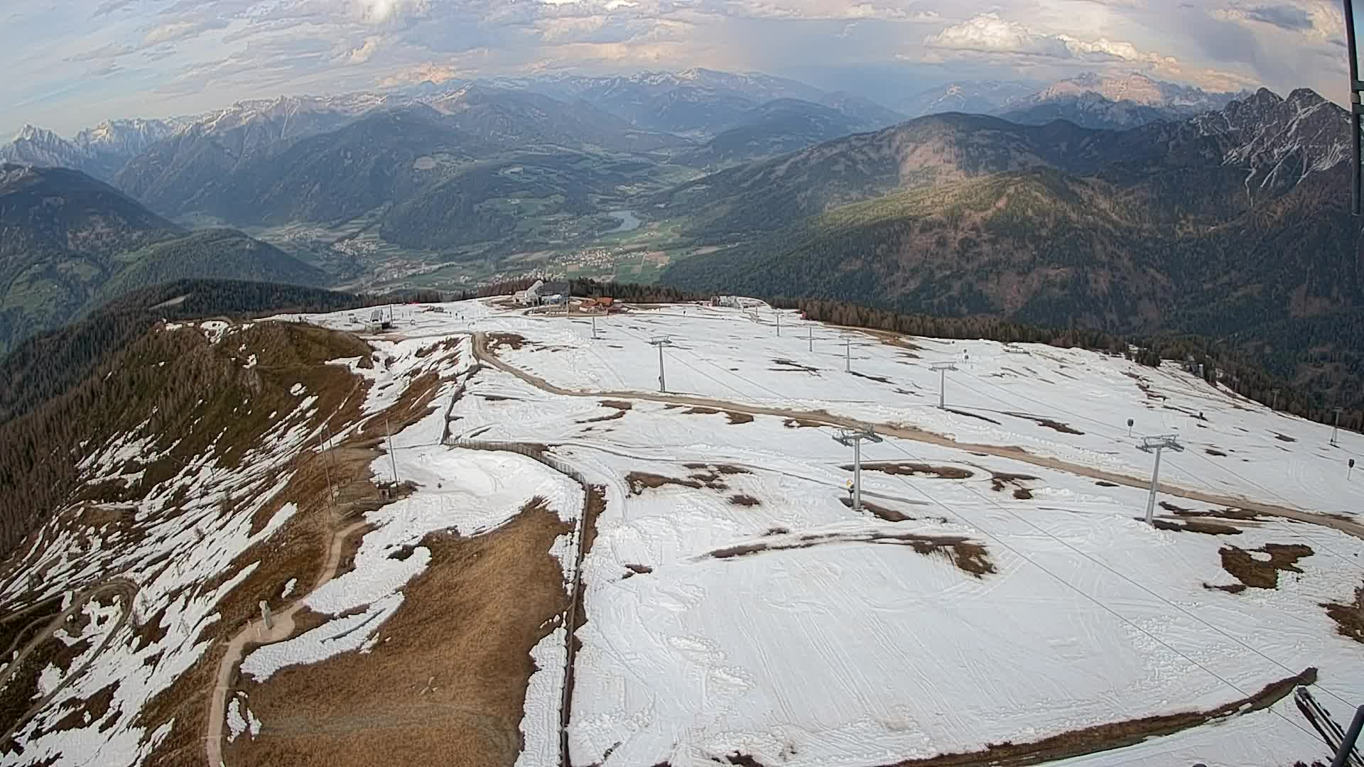 Sommet du Kronplatz | vue sur Valdaora – Olang