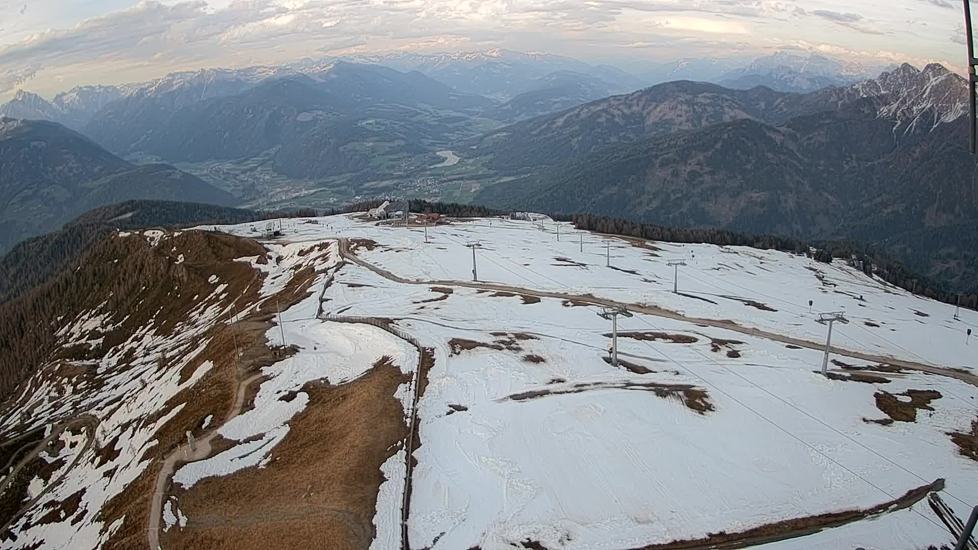 Sommet du Kronplatz | vue sur Valdaora – Olang