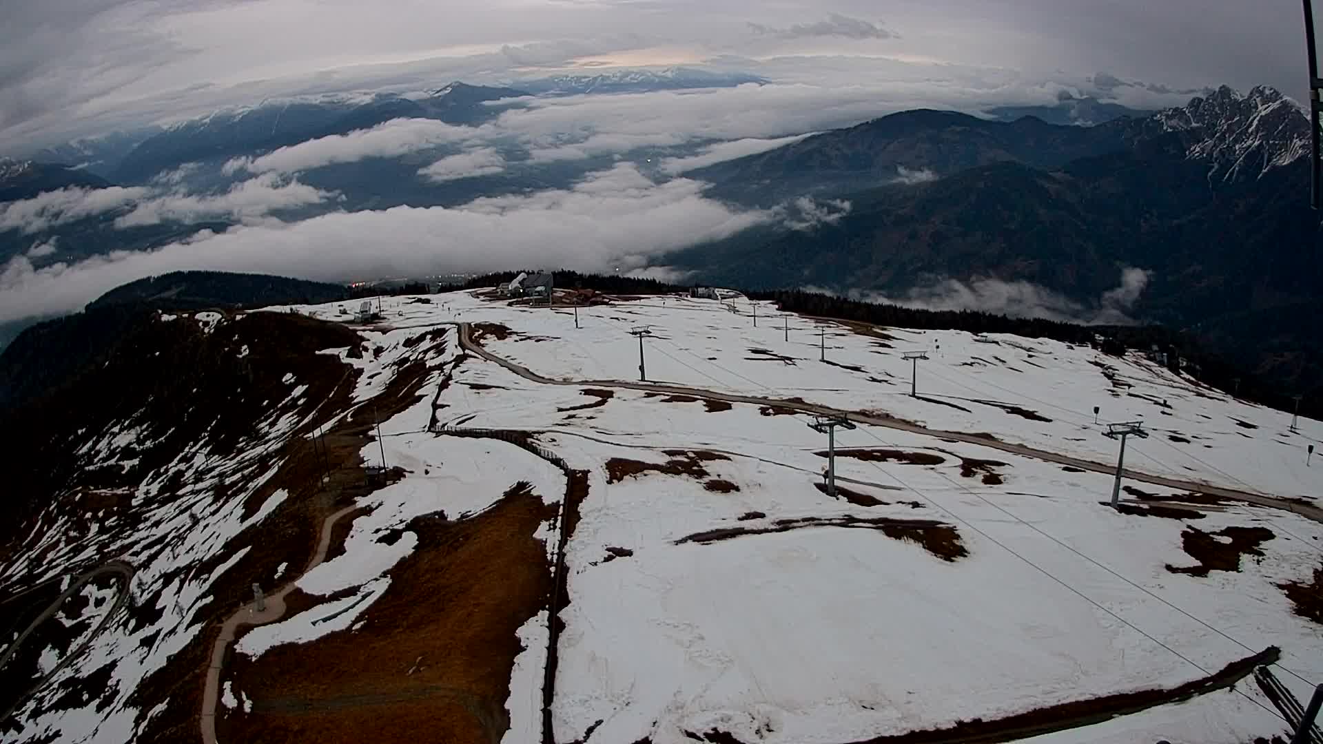 Sommet du Kronplatz | vue sur Valdaora – Olang