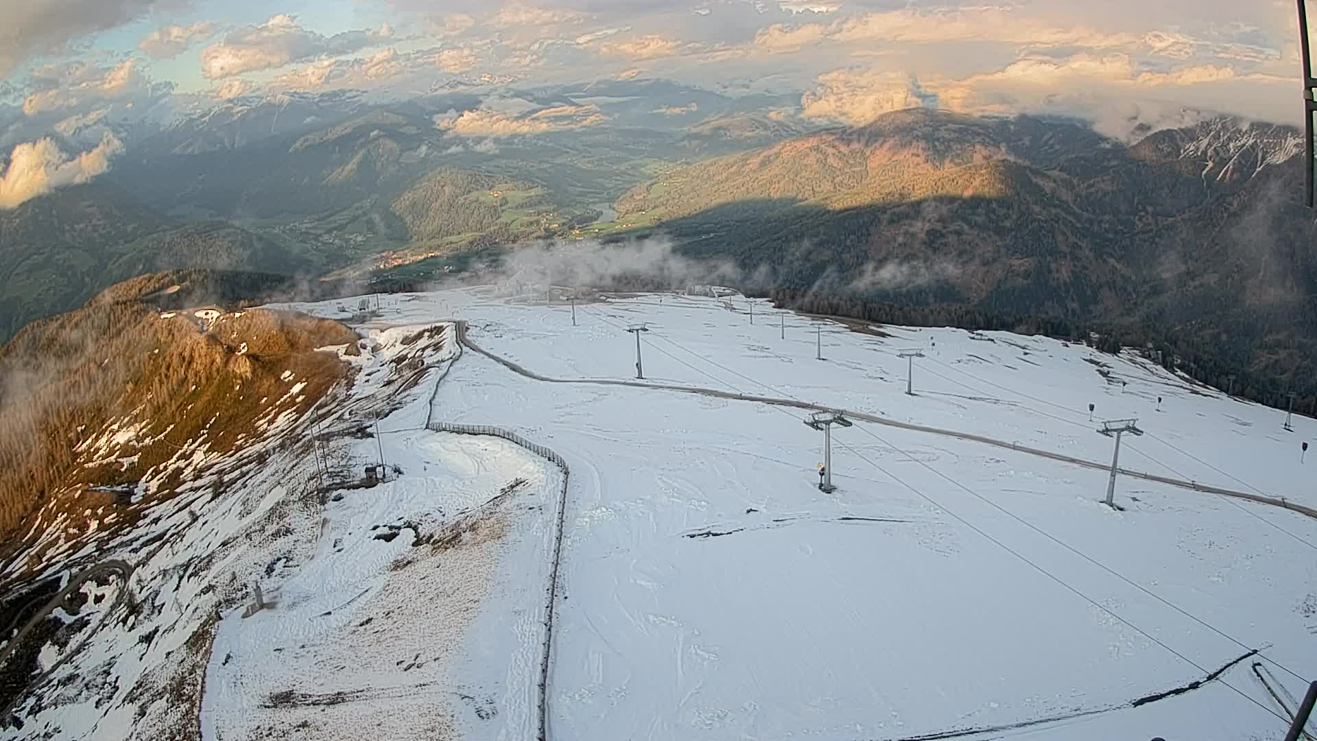 Sommet du Kronplatz | vue sur Valdaora – Olang