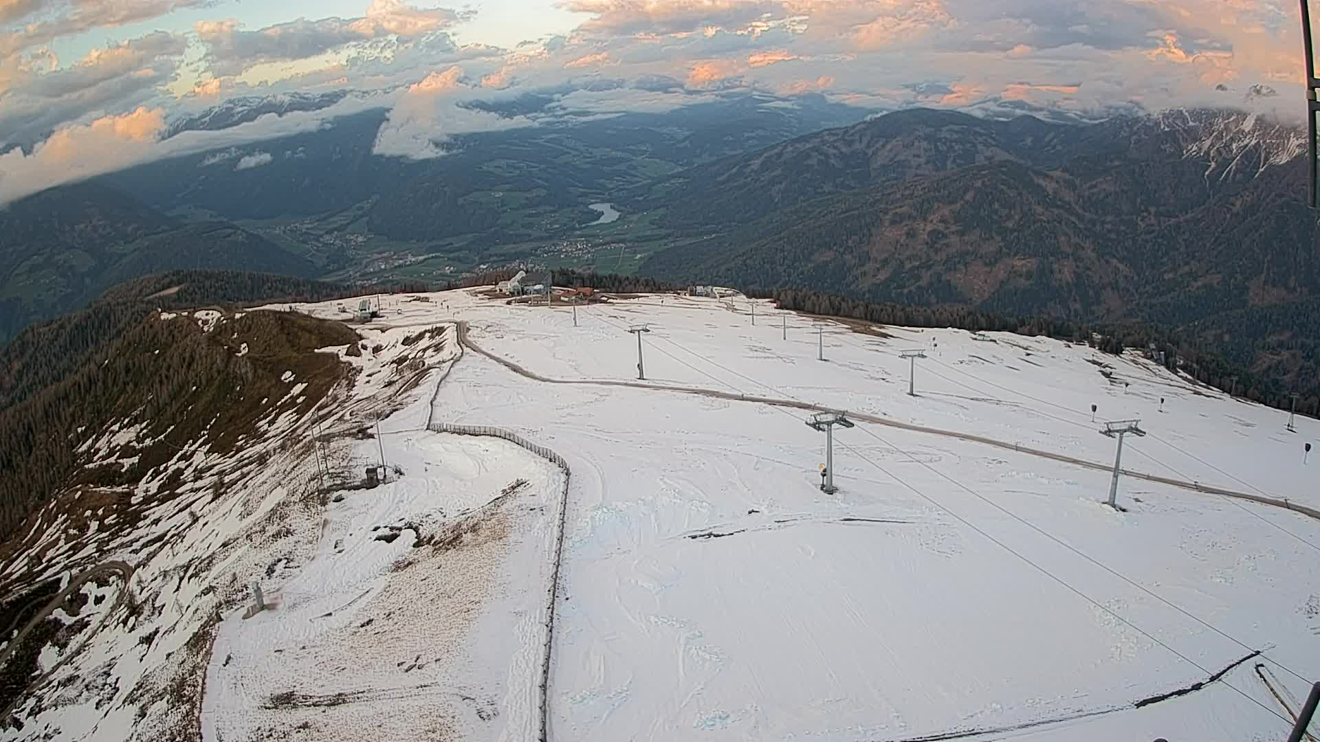 Kronplatz vrh | pogled na Valdaora – Olang