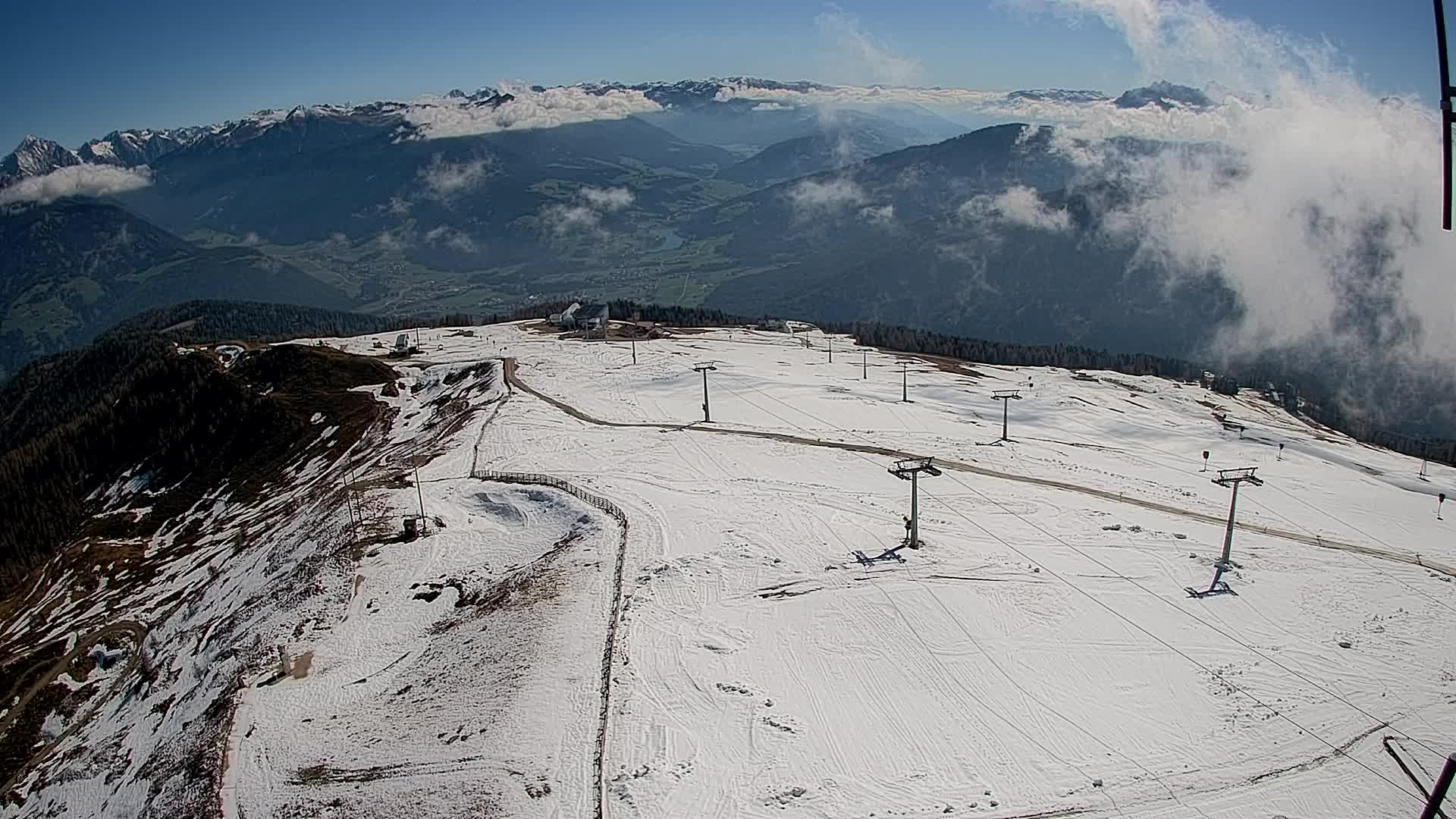 Sommet du Kronplatz | vue sur Valdaora – Olang