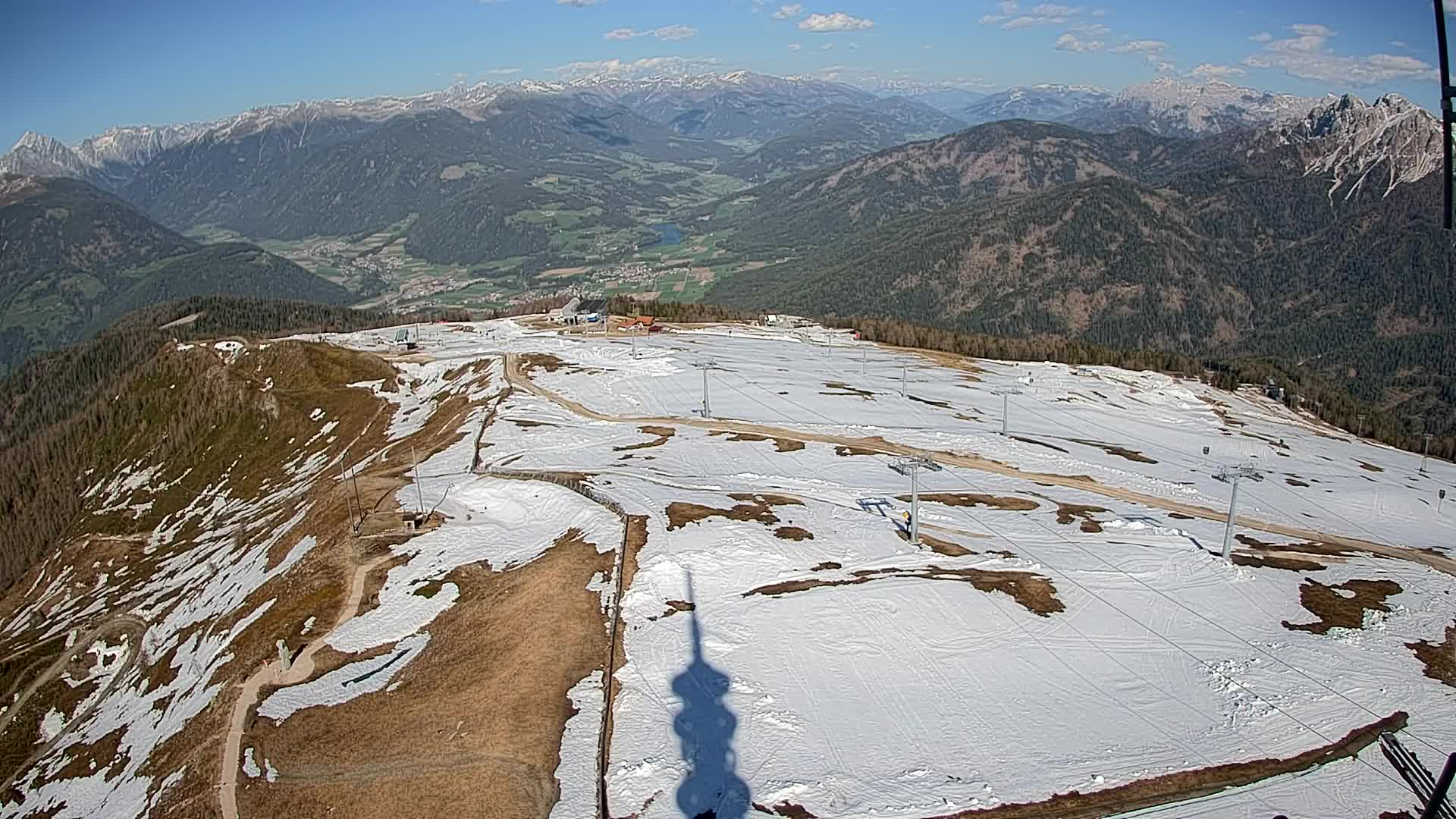 Kronplatz vrh | pogled na Valdaora – Olang