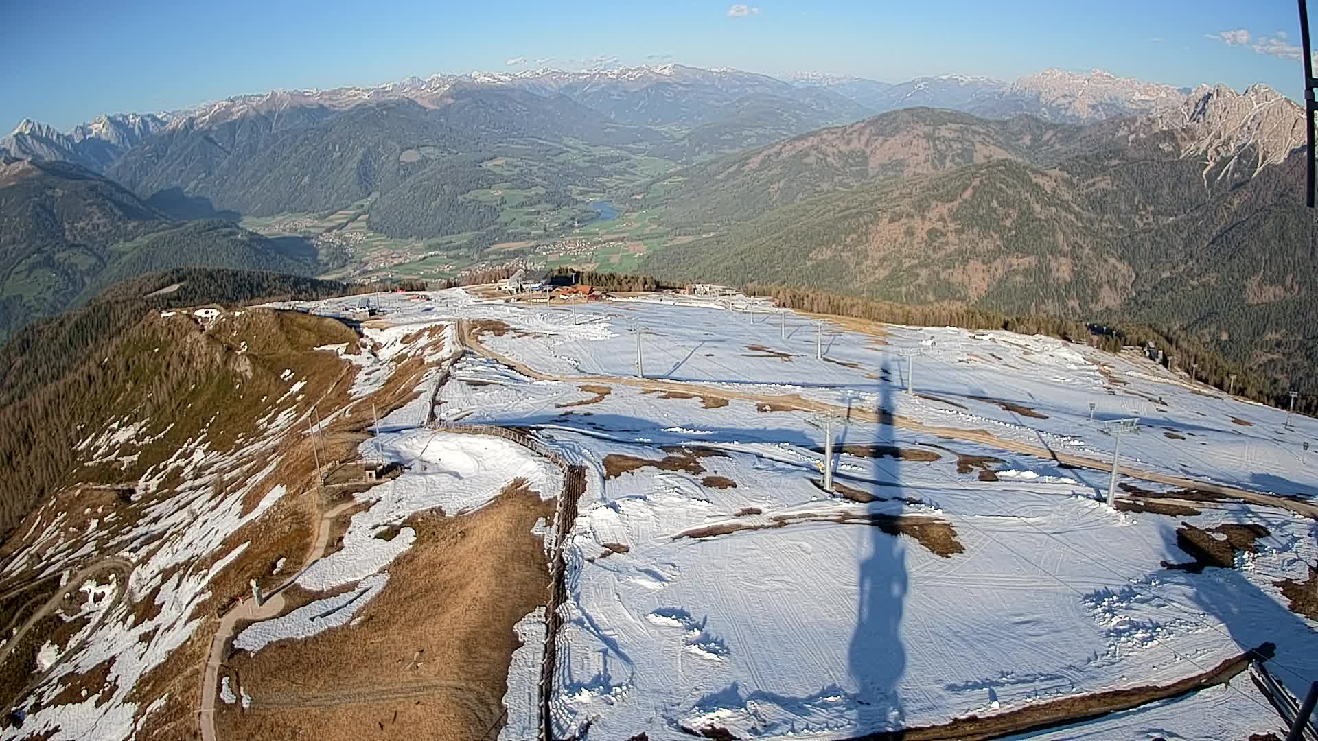 Kronplatz vrh | pogled na Valdaora – Olang