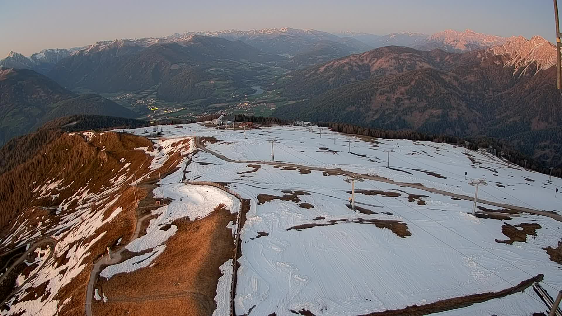 Sommet du Kronplatz | vue sur Valdaora – Olang