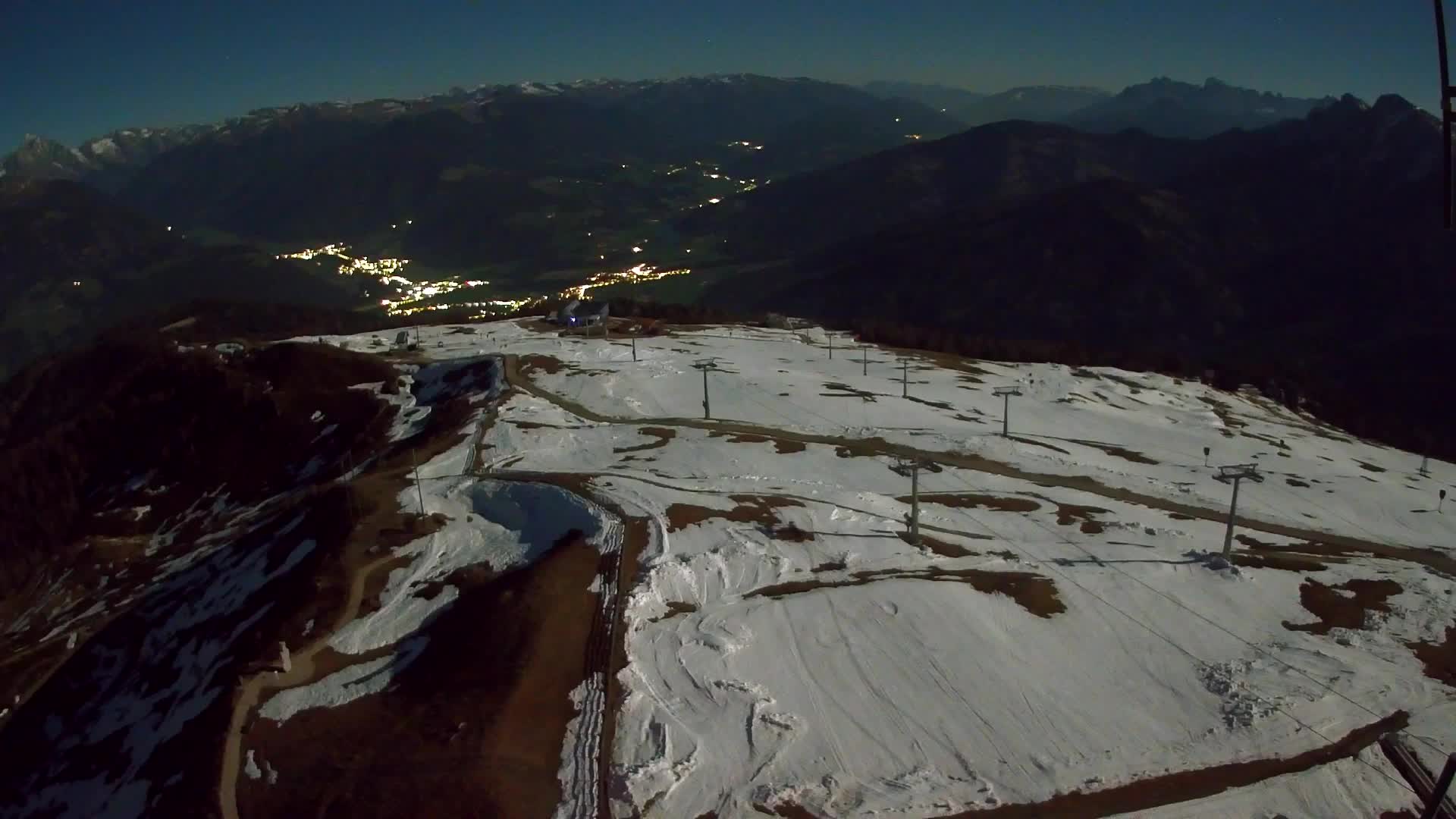 Kronplatz vrh | pogled na Valdaora – Olang