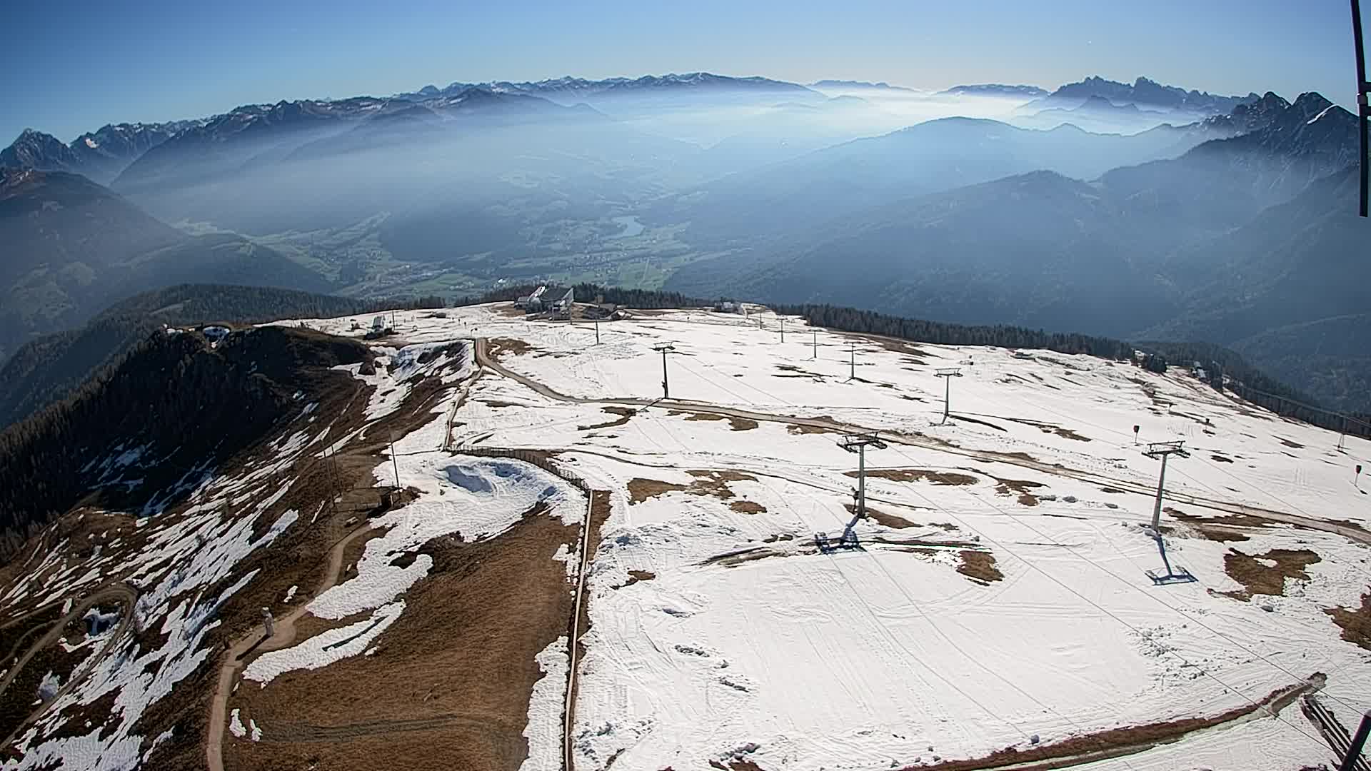 Sommet du Kronplatz | vue sur Valdaora – Olang