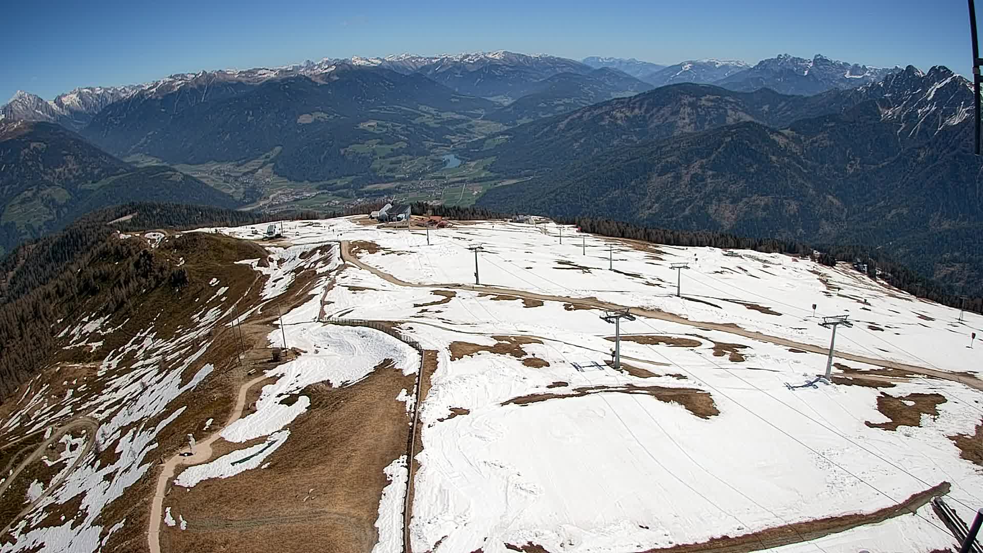 Sommet du Kronplatz | vue sur Valdaora – Olang