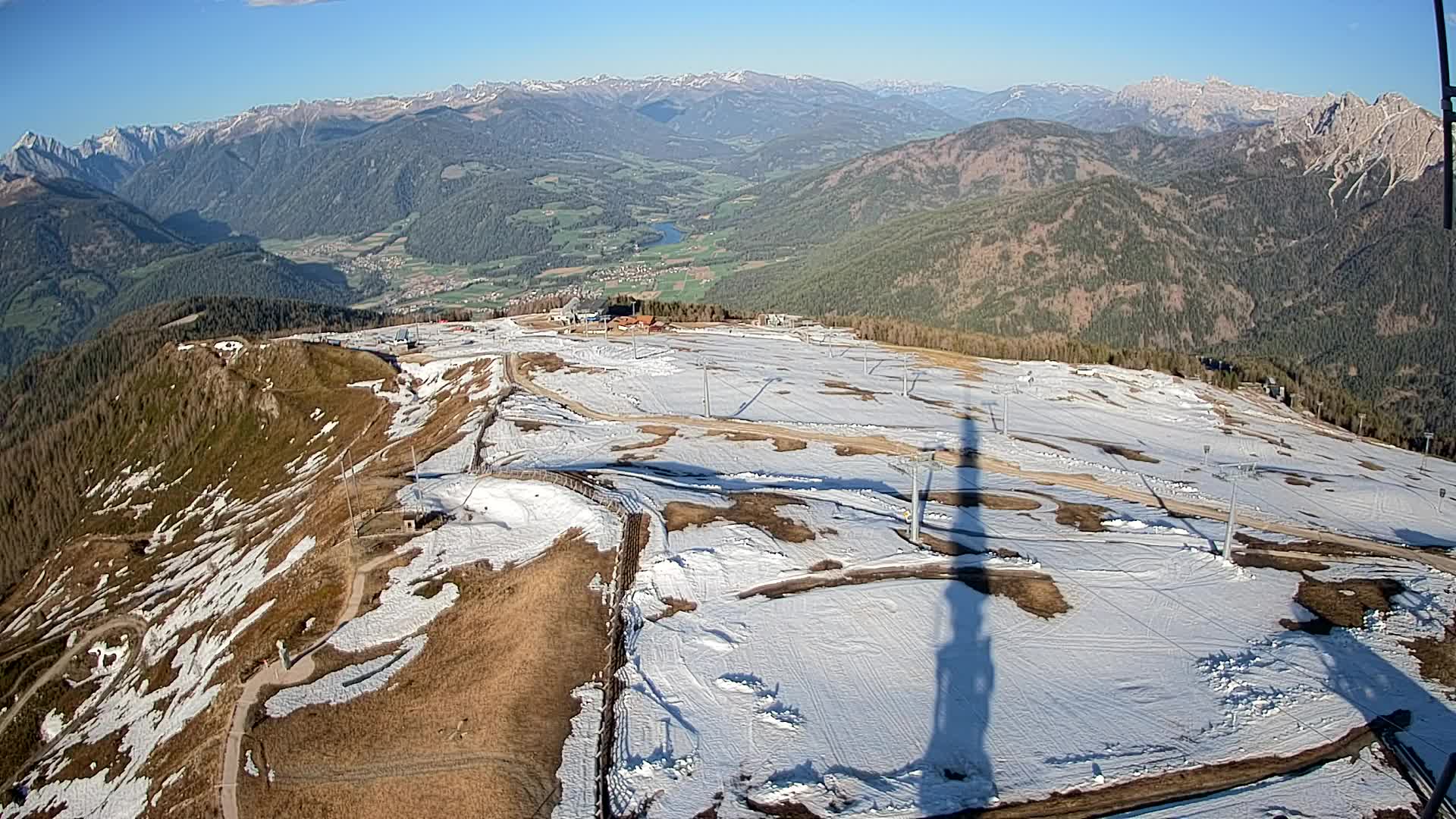 Sommet du Kronplatz | vue sur Valdaora – Olang