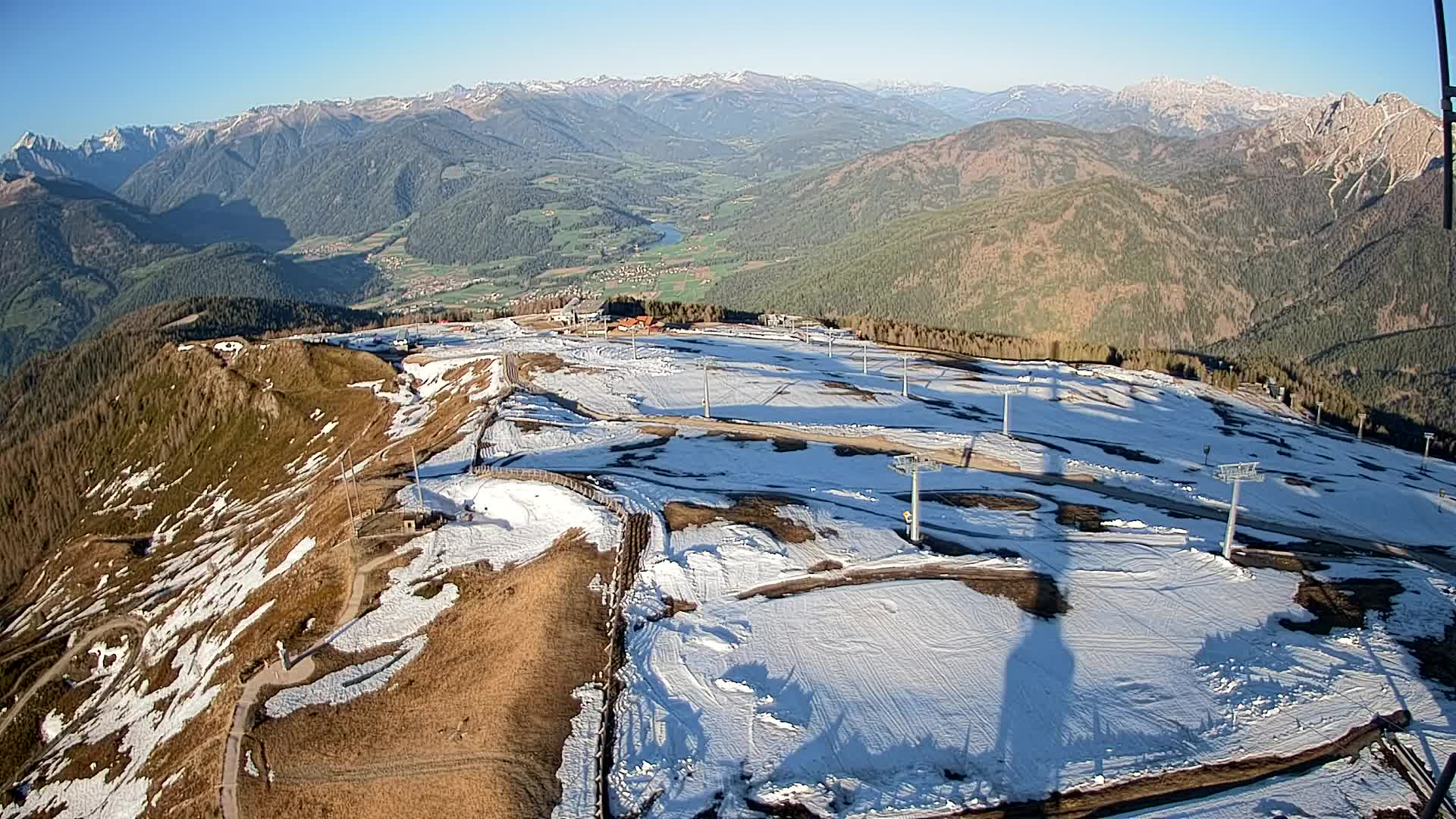 Kronplatz vrh | pogled na Valdaora – Olang